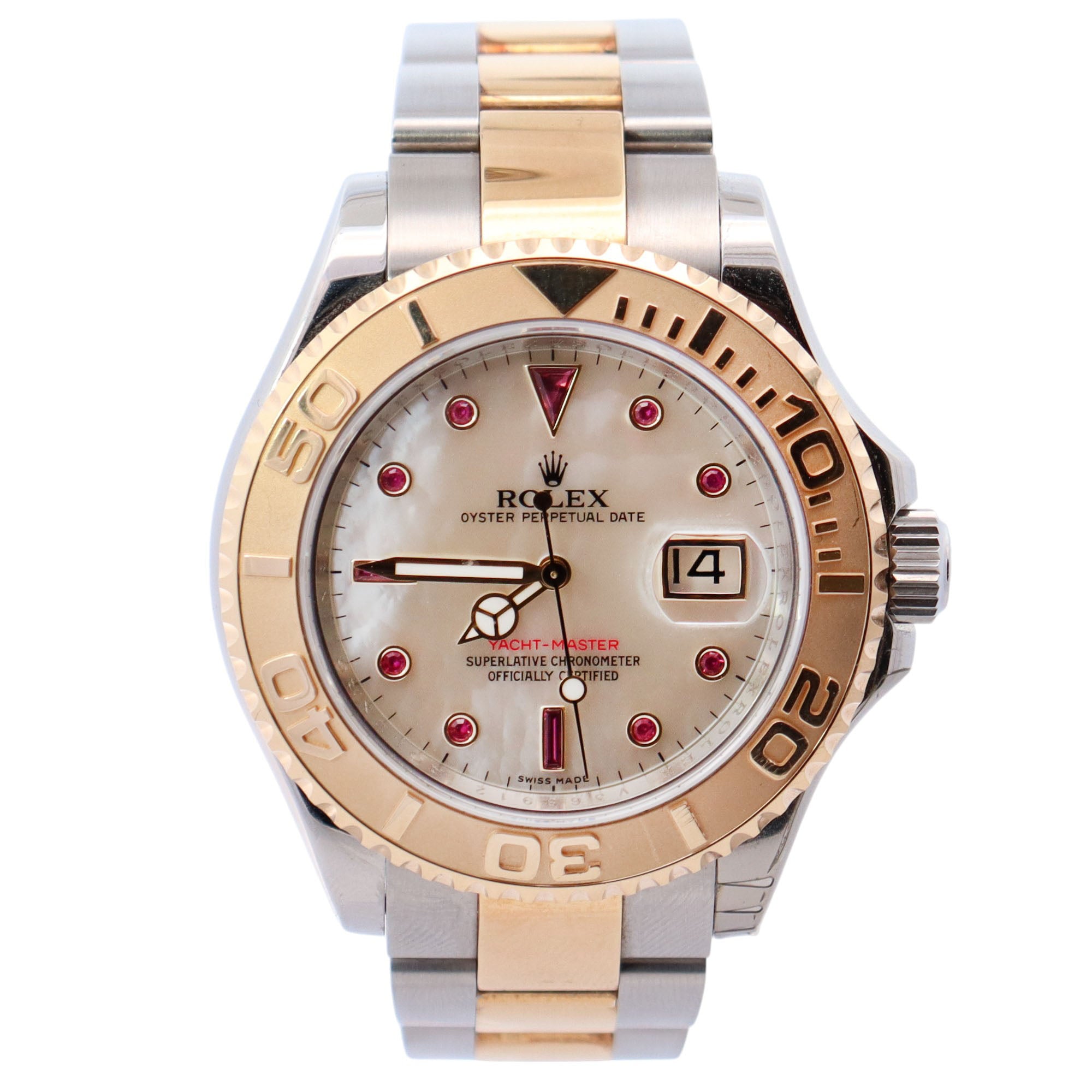 Rolex Yacht-Master 40mm MOP Dial Watch Ref# 16623 - Happy Jewelers Fine Jewelry Lifetime Warranty