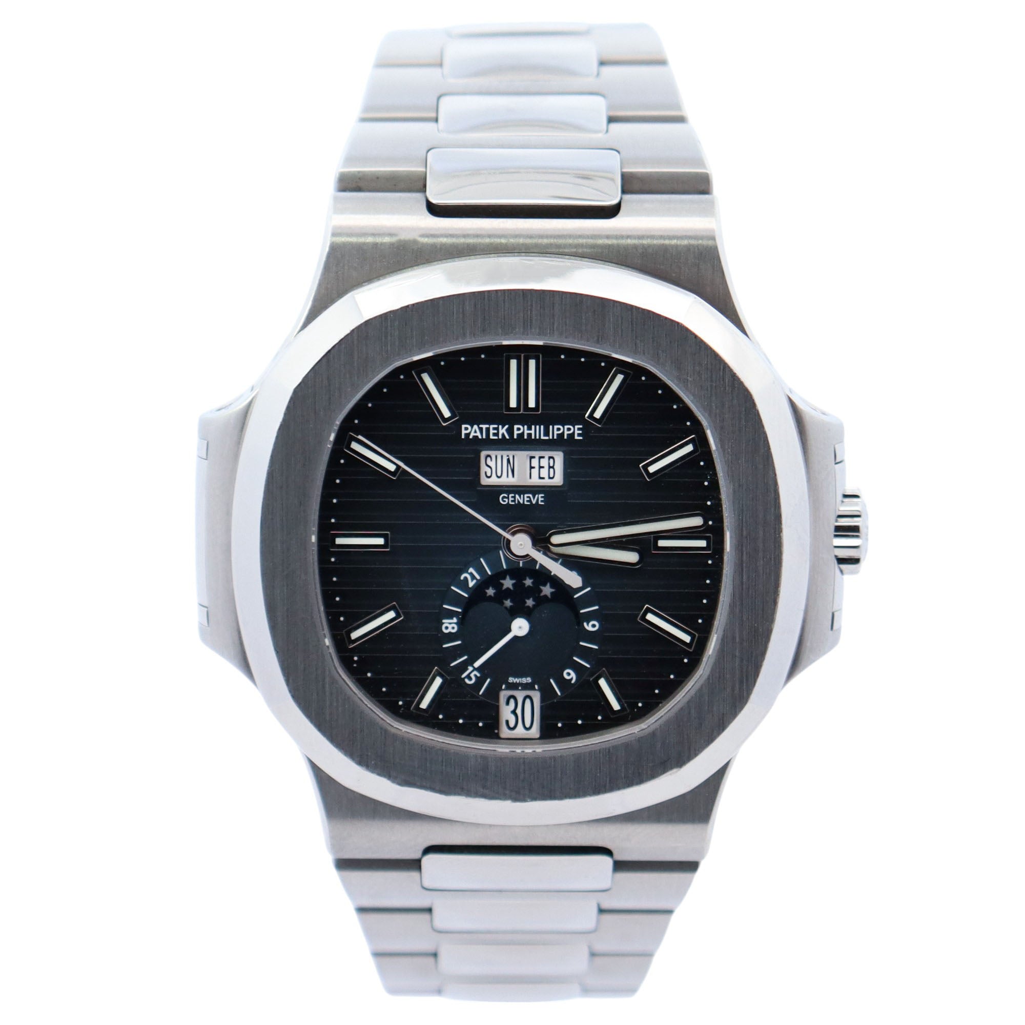 Patek Philippe Nautilus 40.5mm Blue Dial Watch Ref# 5726/1A-014 - Happy Jewelers Fine Jewelry Lifetime Warranty