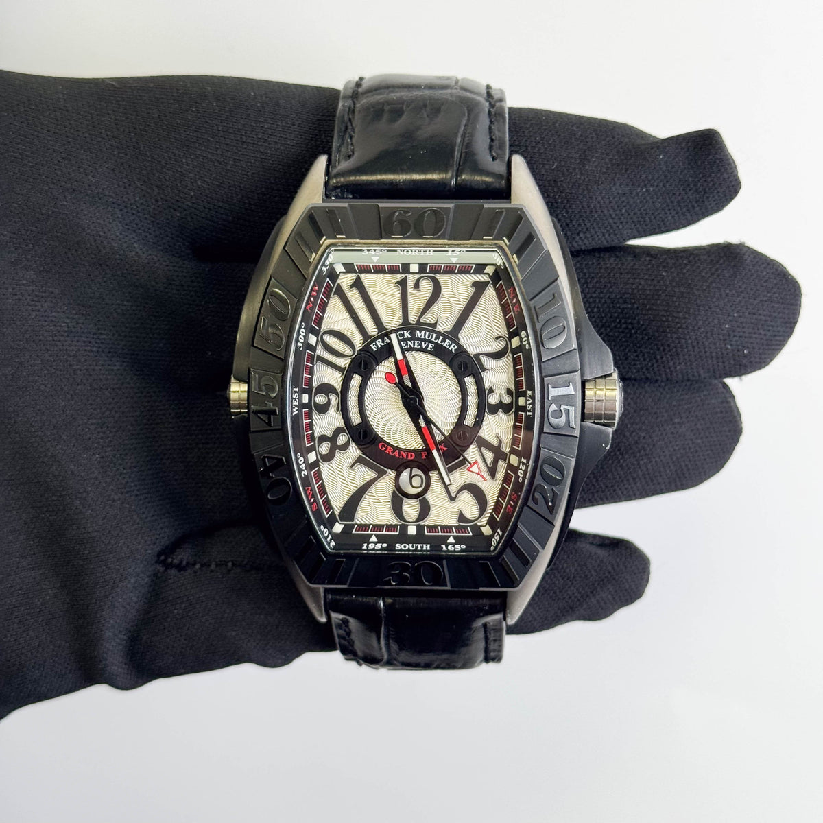 Franck Muller Conquistador 51mm Silver Dial Watch Ref# 9900 SC GP