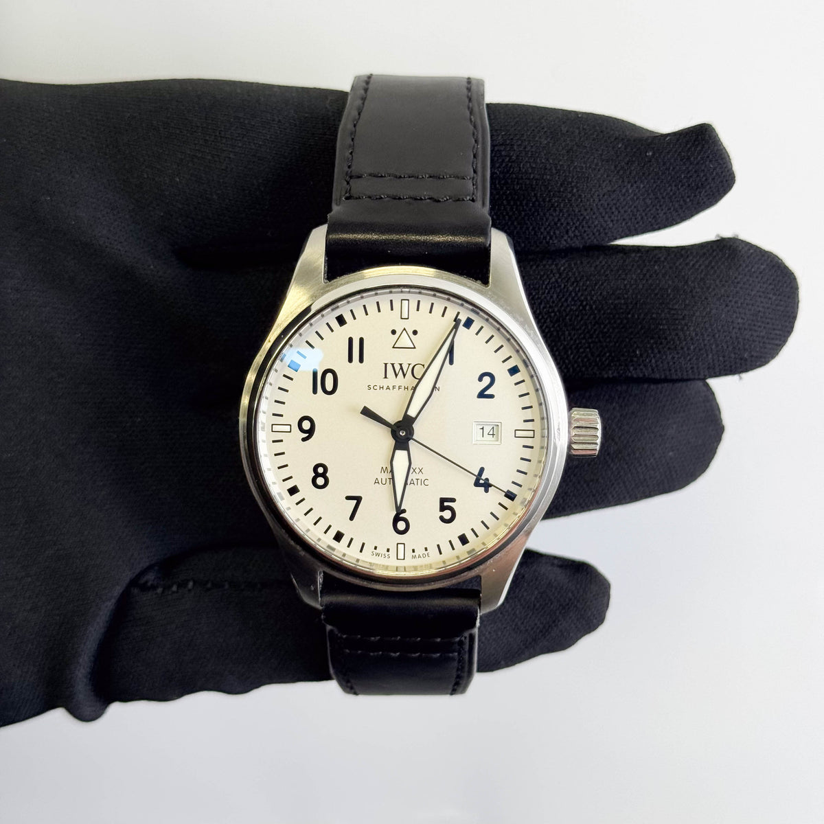 IWC Pilots Watch Mark XX 40mm Silver Dial Watch Ref# IW328207