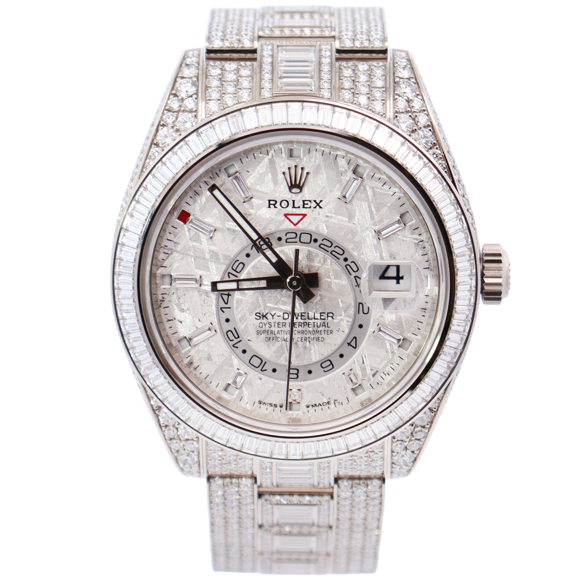 Rolex Sky-Dweller 42mm Meteorite Dial Watch Ref# 336959TBR - Happy Jewelers Fine Jewelry Lifetime Warranty