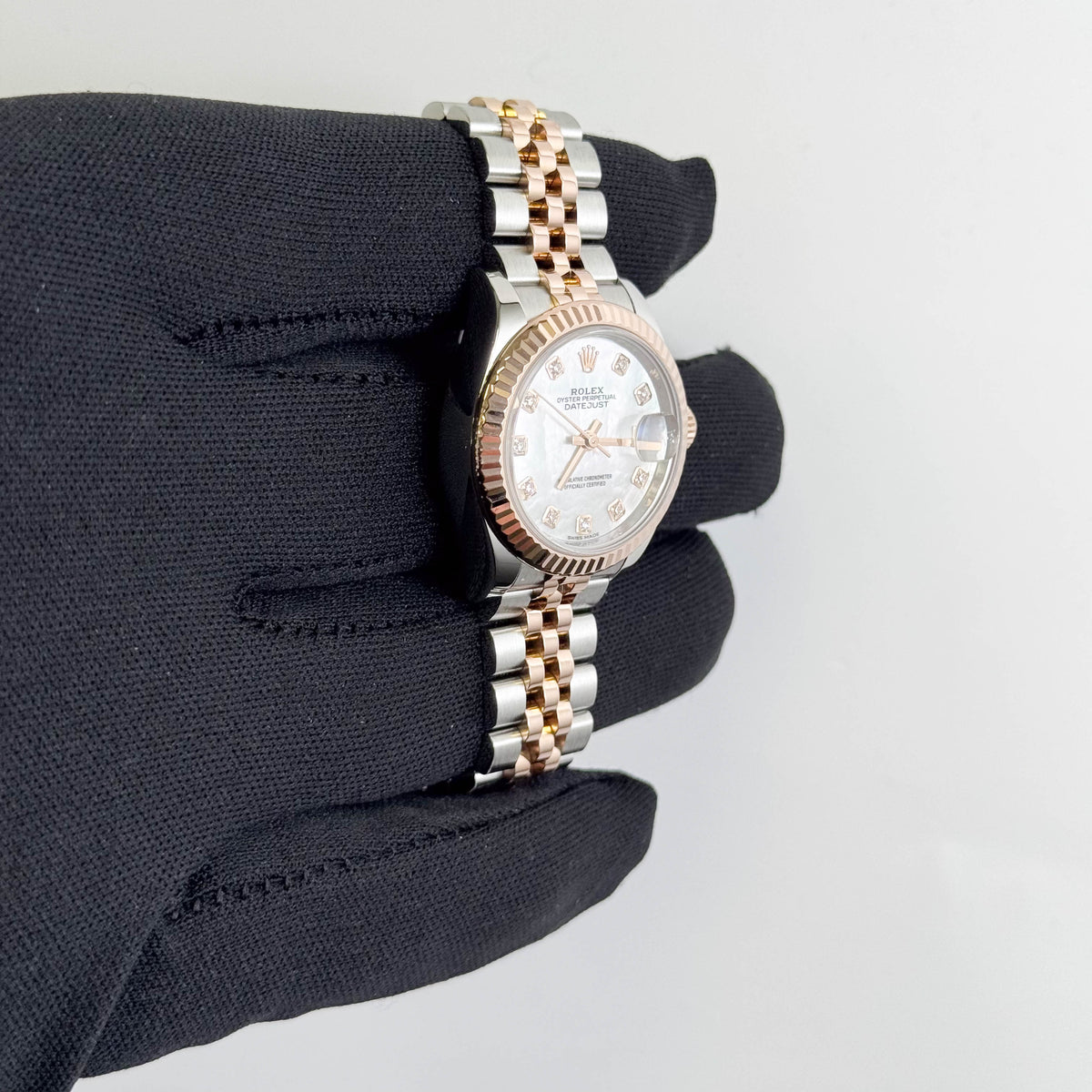 Rolex Datejust 28mm MOP Dial Watch Ref# 279171