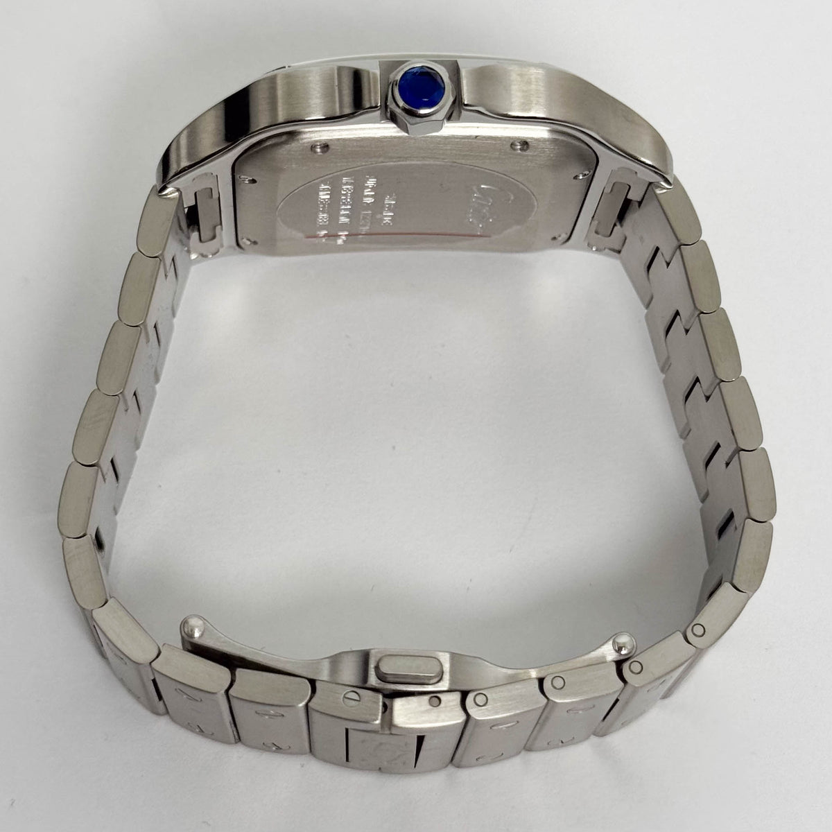 Cartier Santos 40mm White Dial Watch Ref# WSSA0009