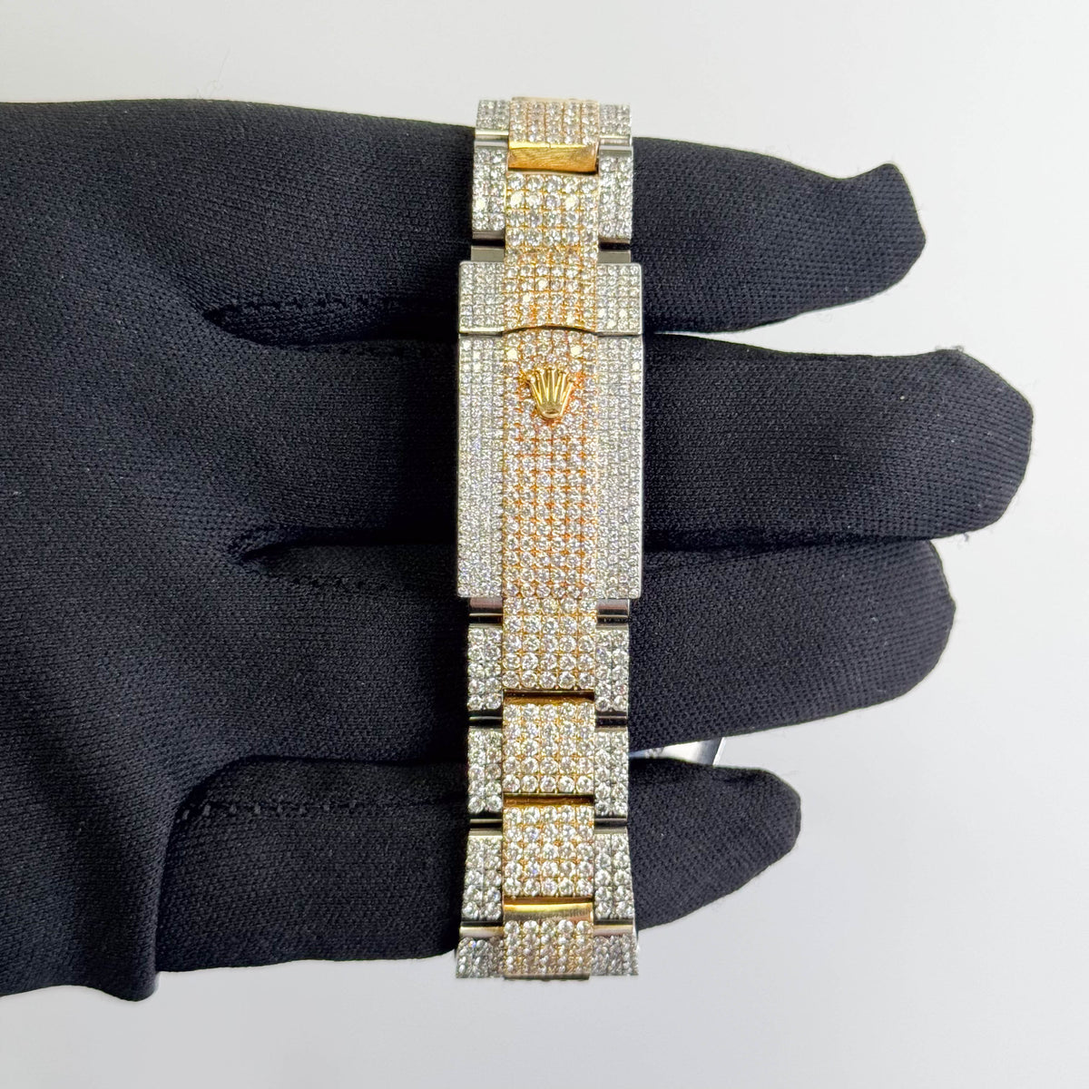 Rolex Datejust 41mm Iced Out Dial Watch Ref# 116333