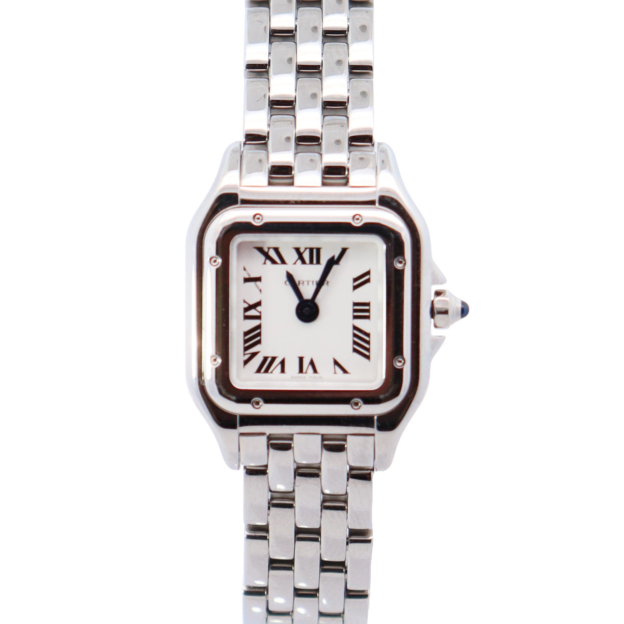 Cartier Panthere 25mm White Dial Watch Ref# WSPN0019 - Happy Jewelers Fine Jewelry Lifetime Warranty