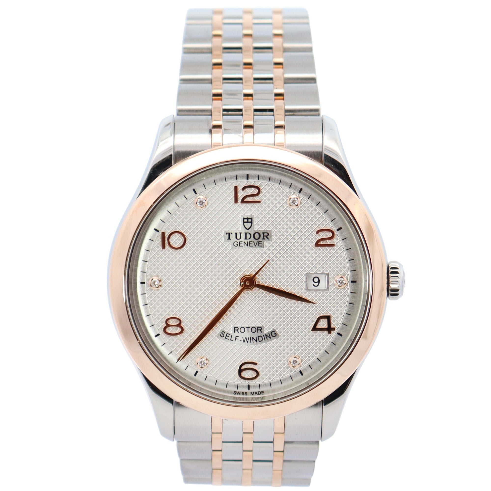 Tudor 1926 41mm White Dial Watch Ref# 91651-001 - Happy Jewelers Fine Jewelry Lifetime Warranty