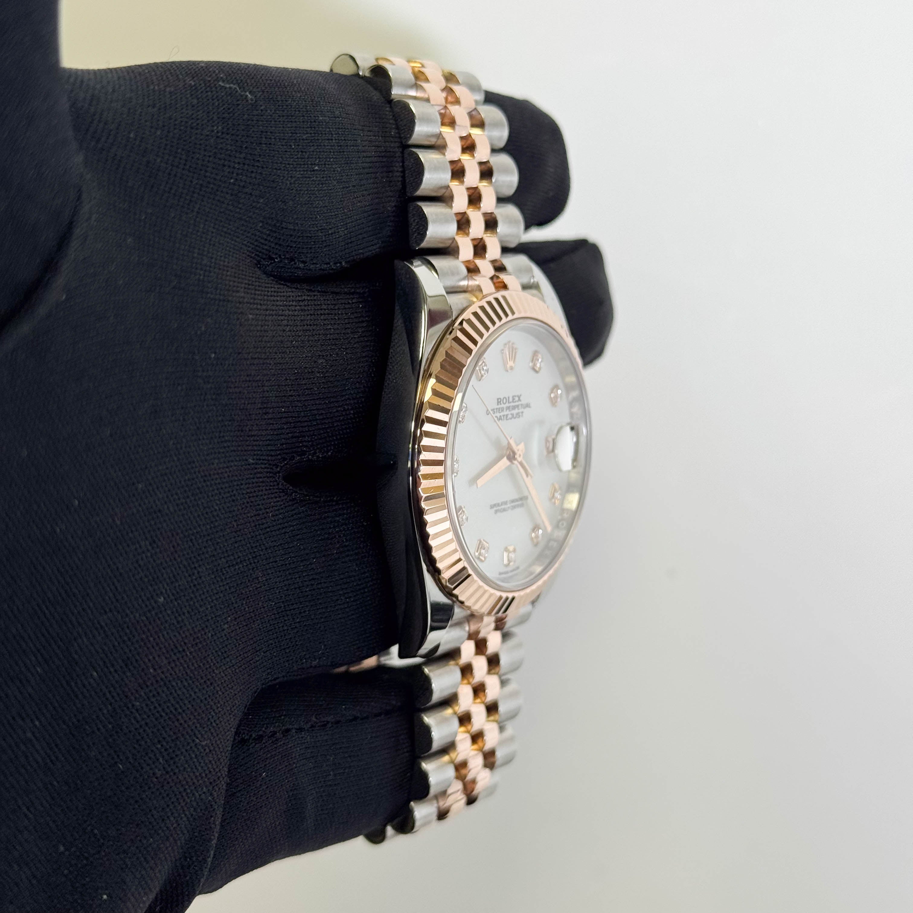 Rolex Datejust 41mm Mother Of Pearl Dial Watch Ref# 126331 - Happy Jewelers Fine Jewelry Lifetime Warranty