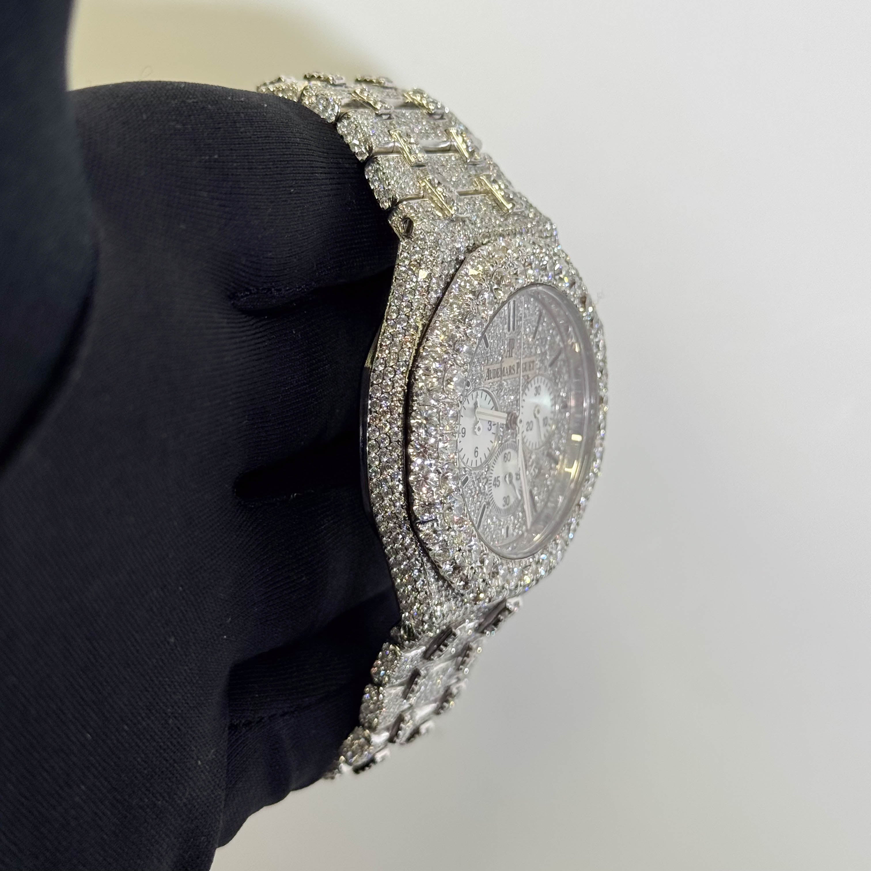 Audemars Piguet Royal Oak 41mm Pave Dial Watch