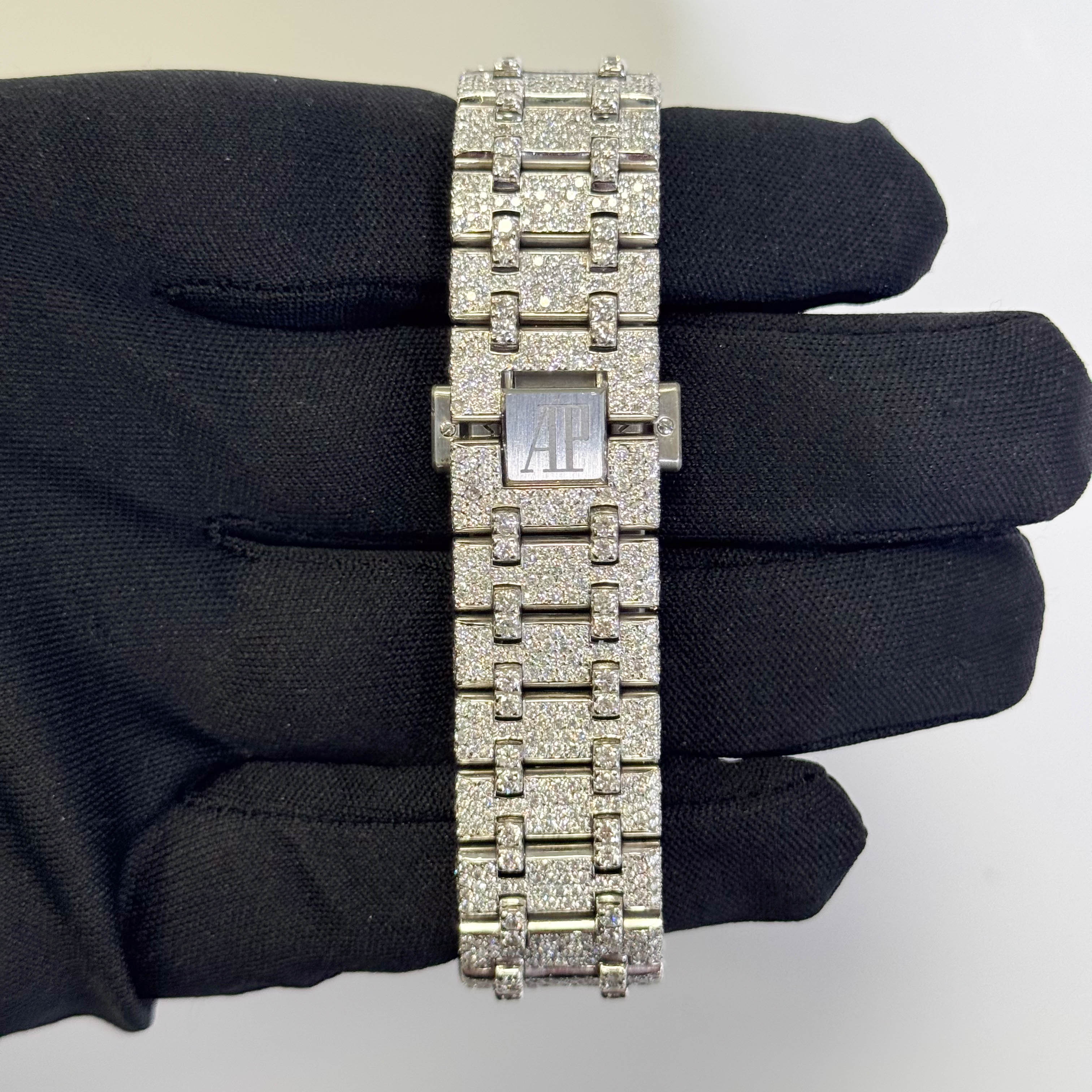 Audemars Piguet Royal Oak 41mm Pave Dial Watch