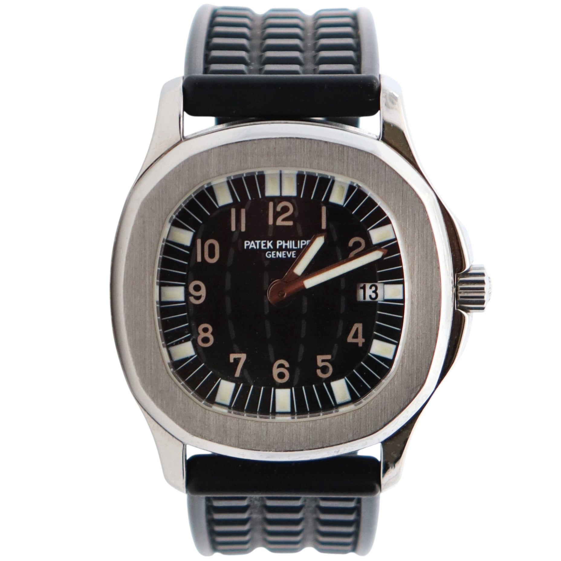 Patek Philippe Aquanaut 26mm Black Dial Watch Ref# 4960A-010 - Happy Jewelers Fine Jewelry Lifetime Warranty