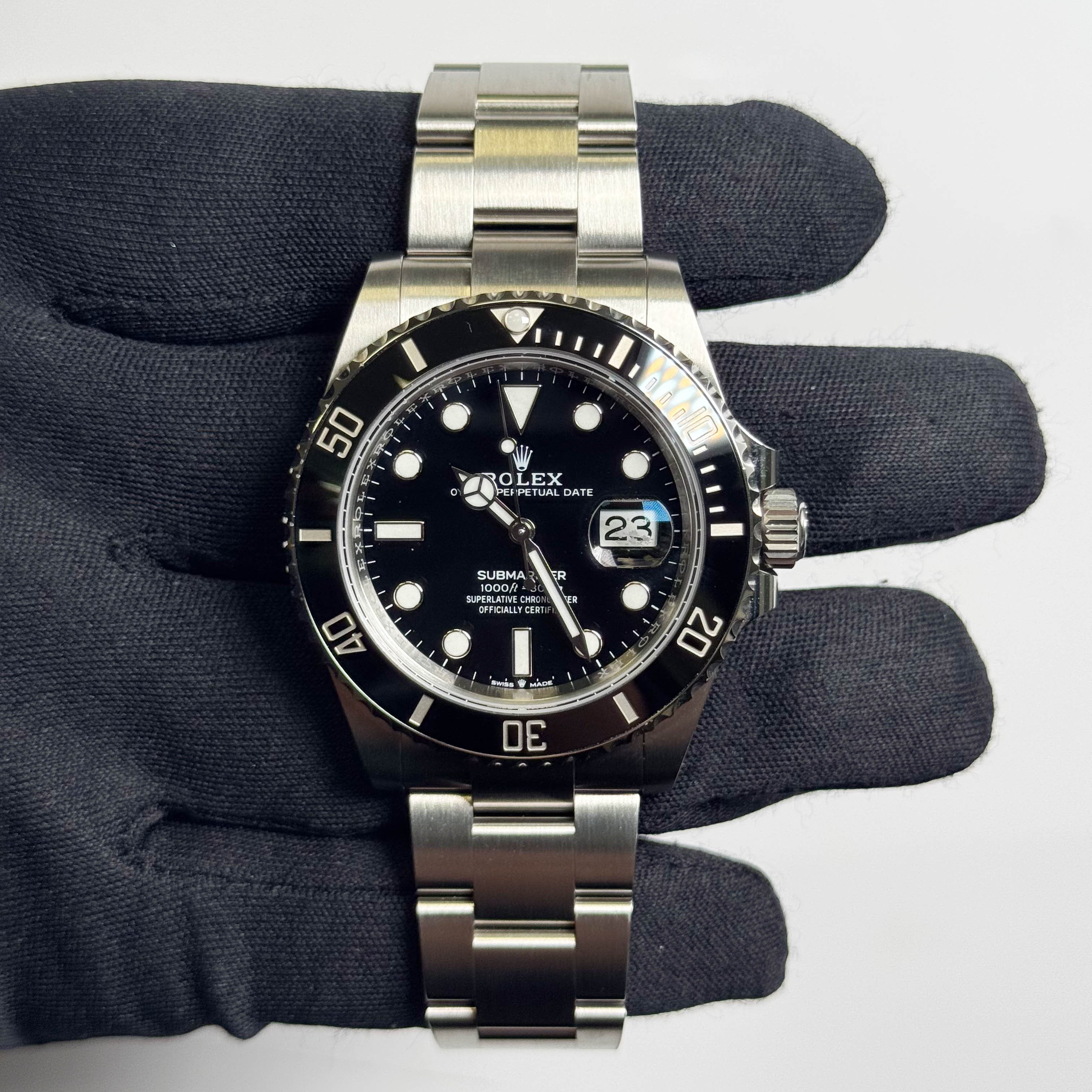 Rolex Submariner 41mm Black Dial Watch Ref# 126610LN - Happy Jewelers Fine Jewelry Lifetime Warranty