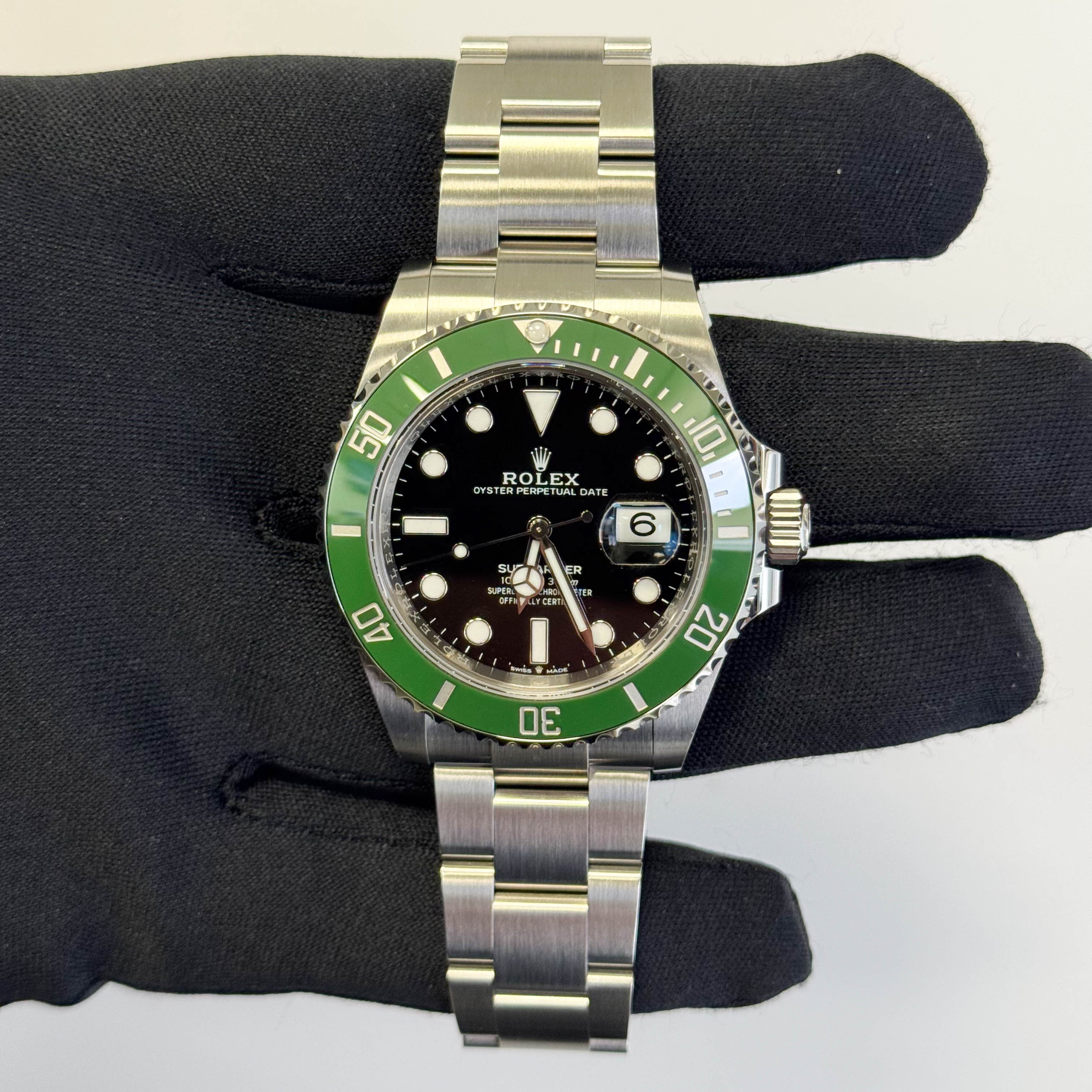 Rolex Submariner 41mm Black Dial Watch Ref# 126610LV - Happy Jewelers Fine Jewelry Lifetime Warranty