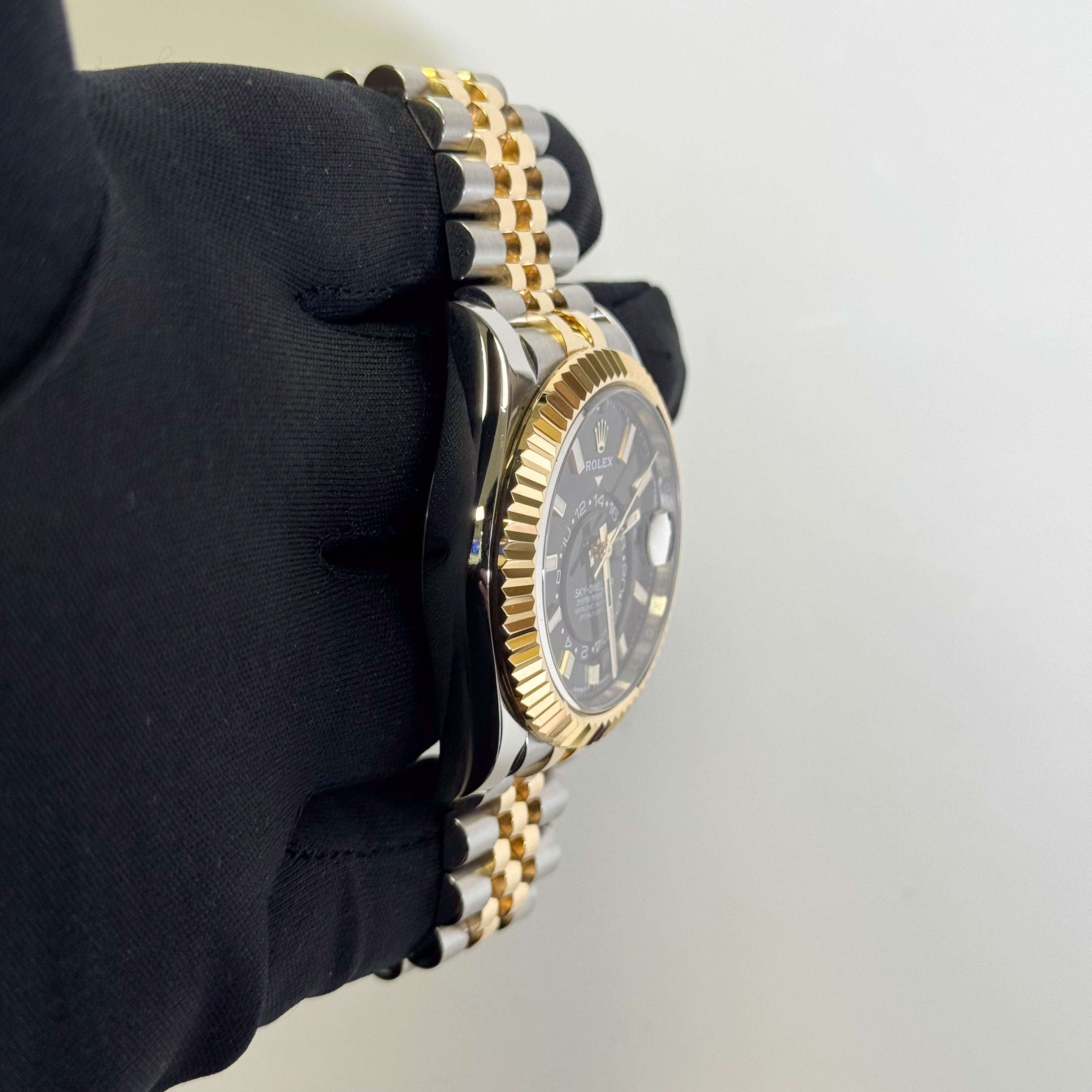 Rolex Sky-Dweller 42mm Black Dial Watch Ref# 336933 - Happy Jewelers Fine Jewelry Lifetime Warranty