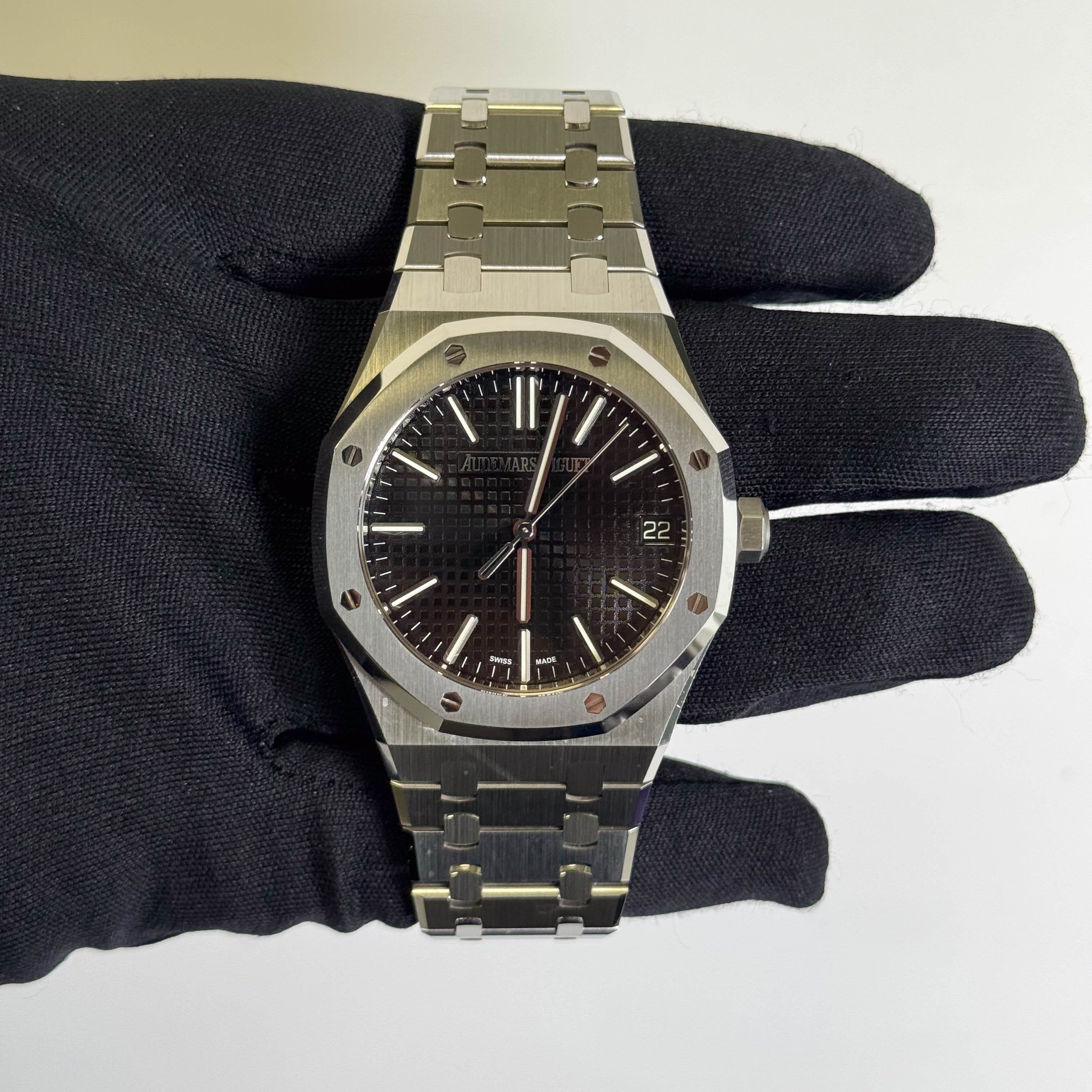 Audemars Piguet Royal Oak 41mm Black Dial Watch Ref# 15510ST.OO.1320ST.07