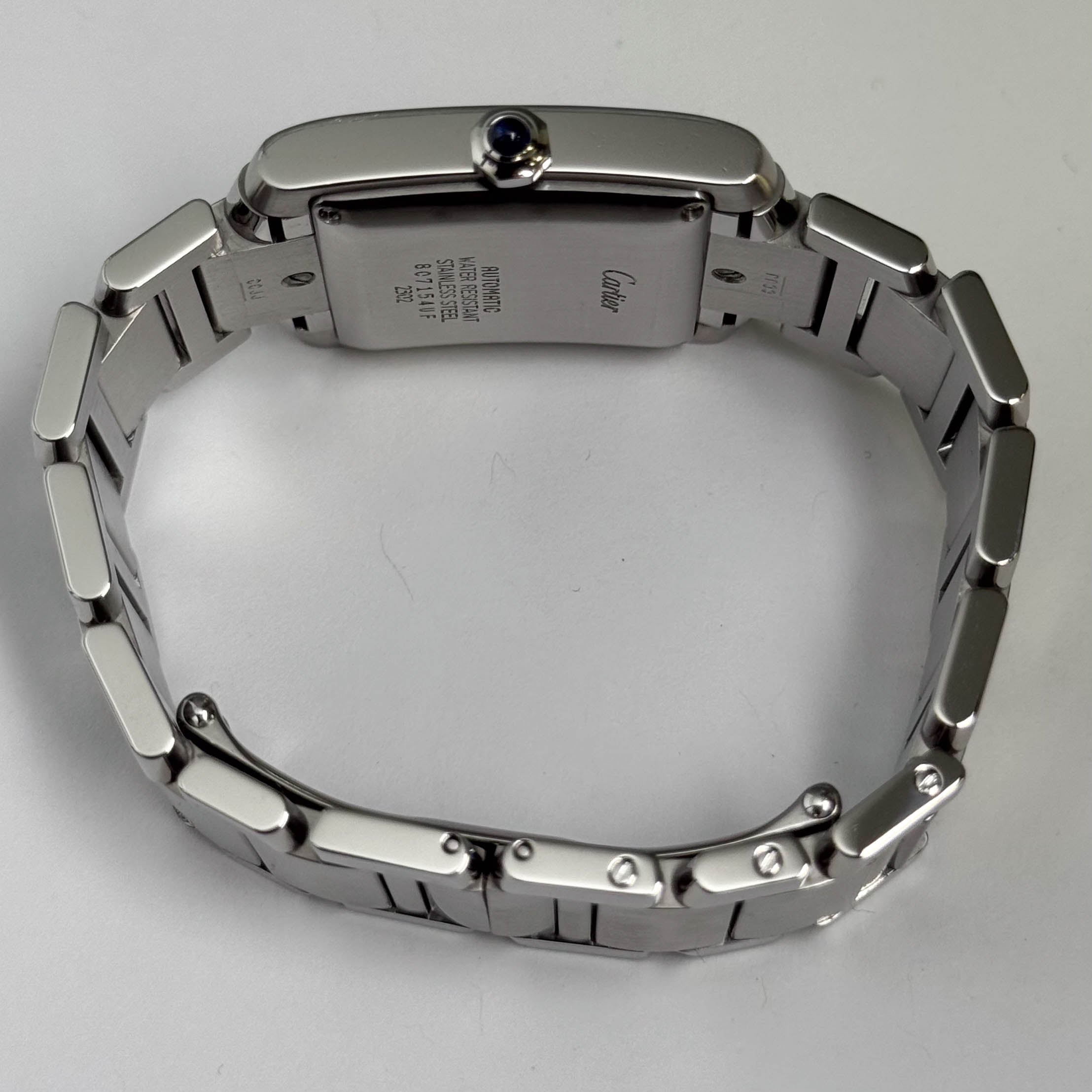 Cartier Tank 28mm White Dial Watch Ref# WA51002Q3