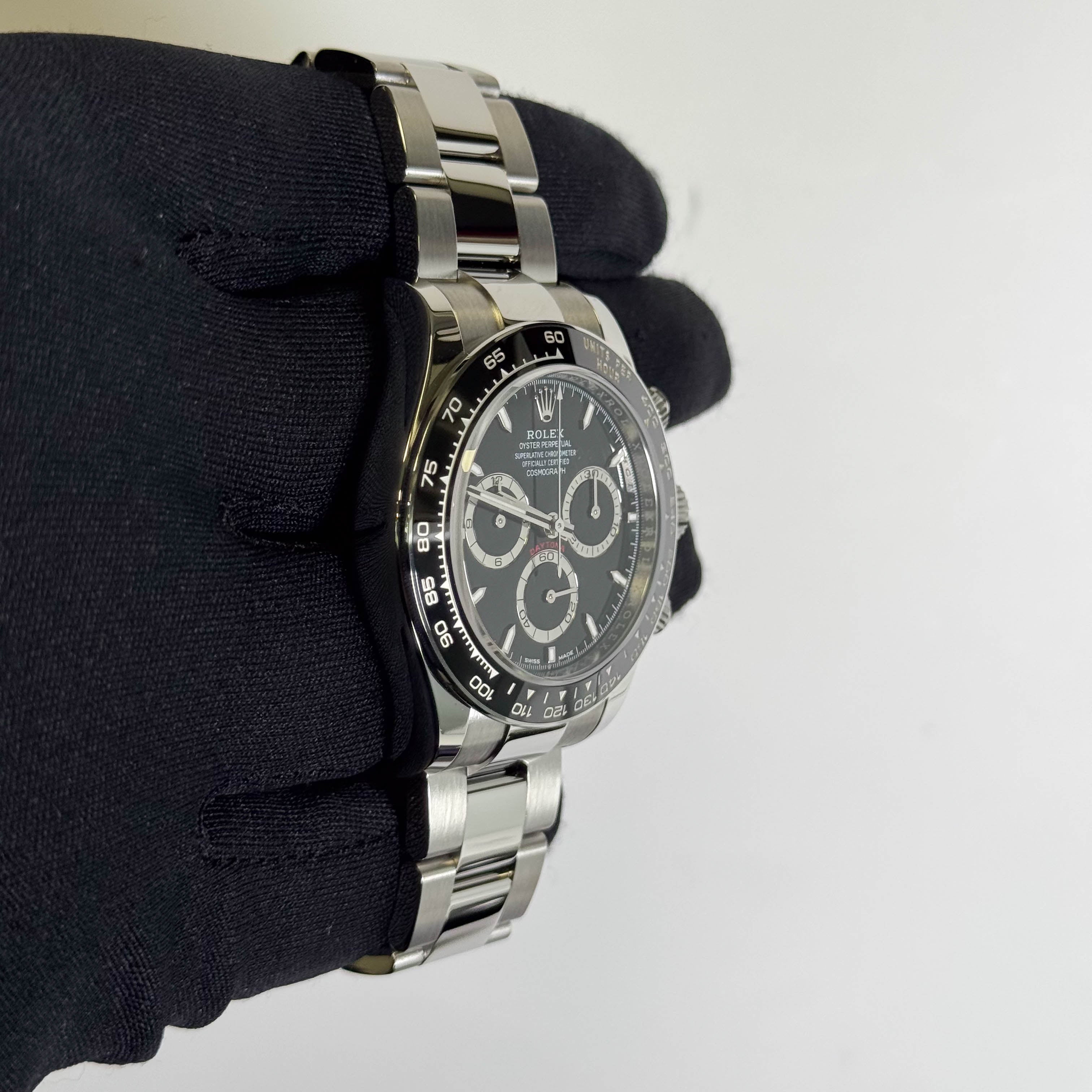 Rolex Daytona 40mm Black Dial Watch Ref# 126500LN