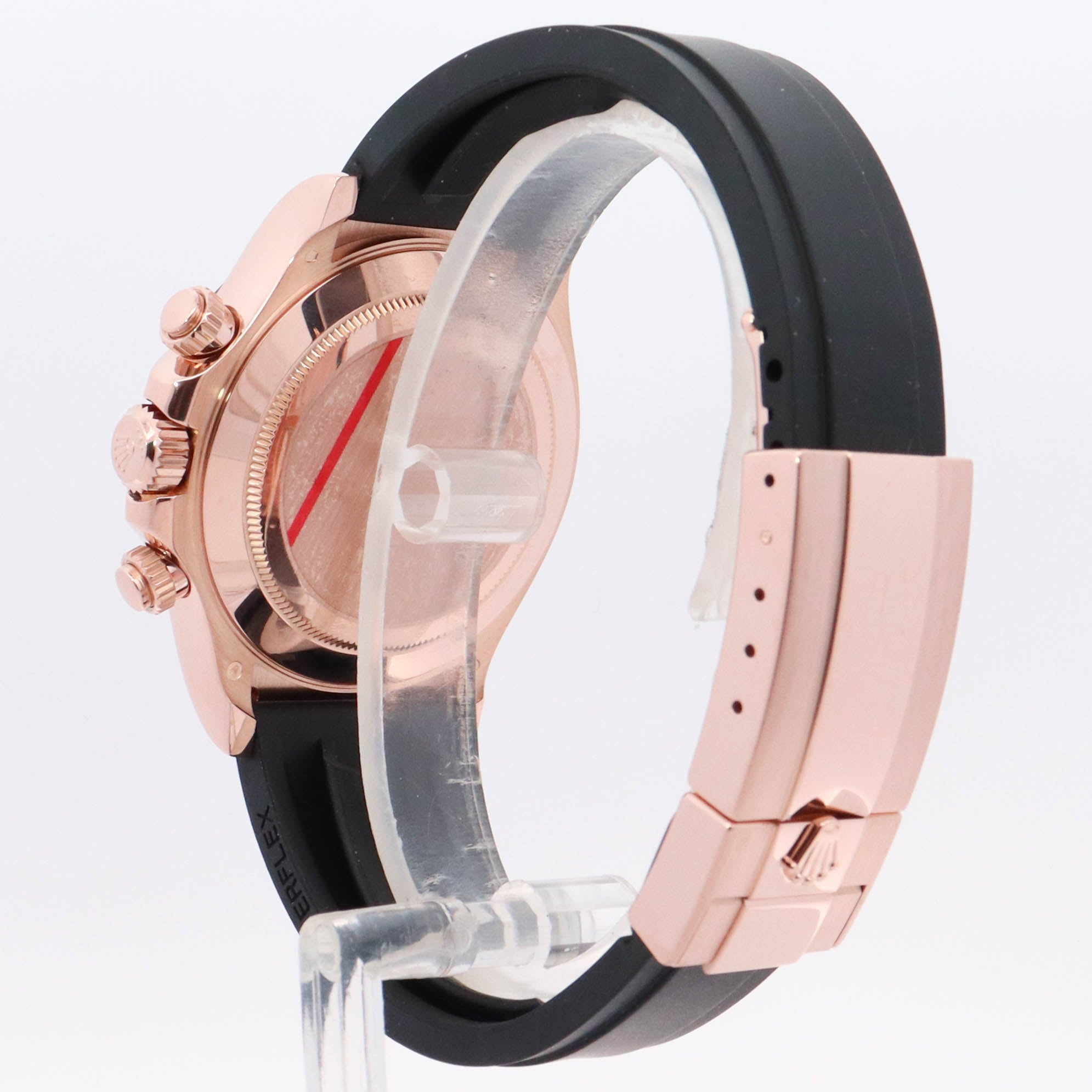 Rolex Daytona Rose Gold 40mm Black Chronograph Dial Watch Reference#: 116515LN - Happy Jewelers Fine Jewelry Lifetime Warranty