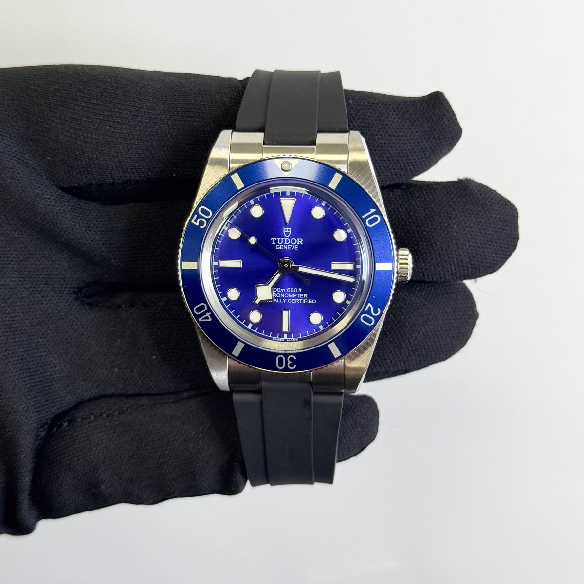 Tudor Black Bay 37mm Blue Dial Watch Ref# 79000B