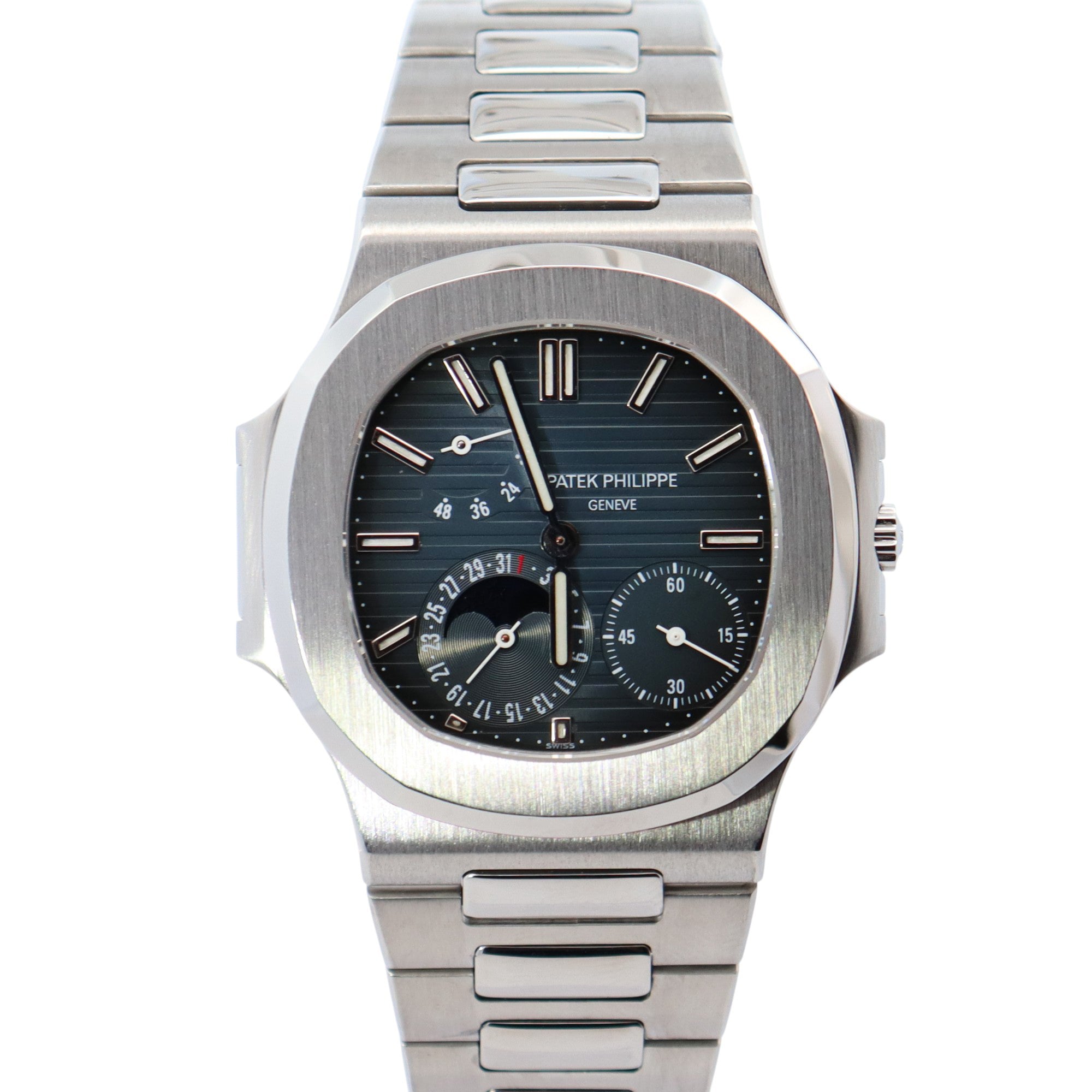 Patek Philippe Nautilus 42mm Blue Dial Watch Ref# 3712/1A-001 - Happy Jewelers Fine Jewelry Lifetime Warranty