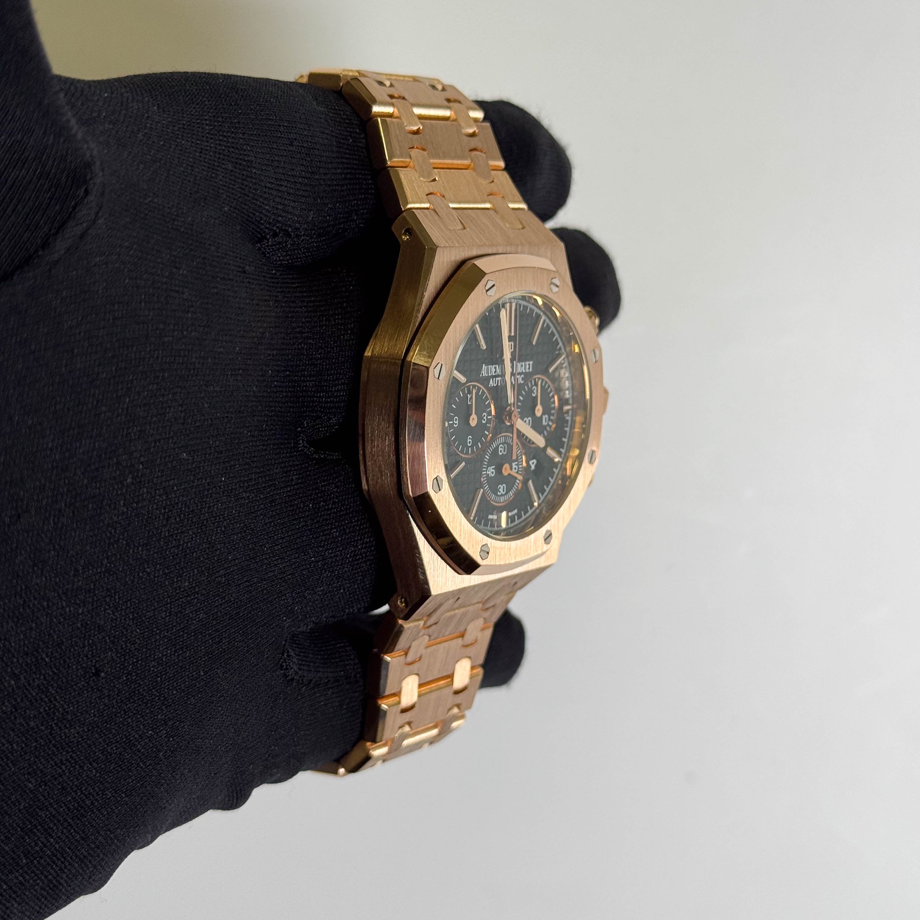 Audemars Piguet Royal Oak 41mm Black Dial Watch Ref# 26320OR0OO.1220OR.01