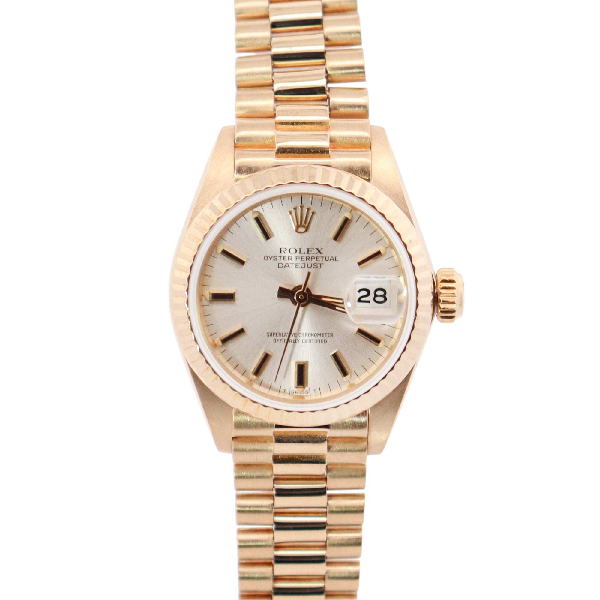 Rolex Datejust 26mm Silver Dial Watch Ref# 6917 - Happy Jewelers Fine Jewelry Lifetime Warranty