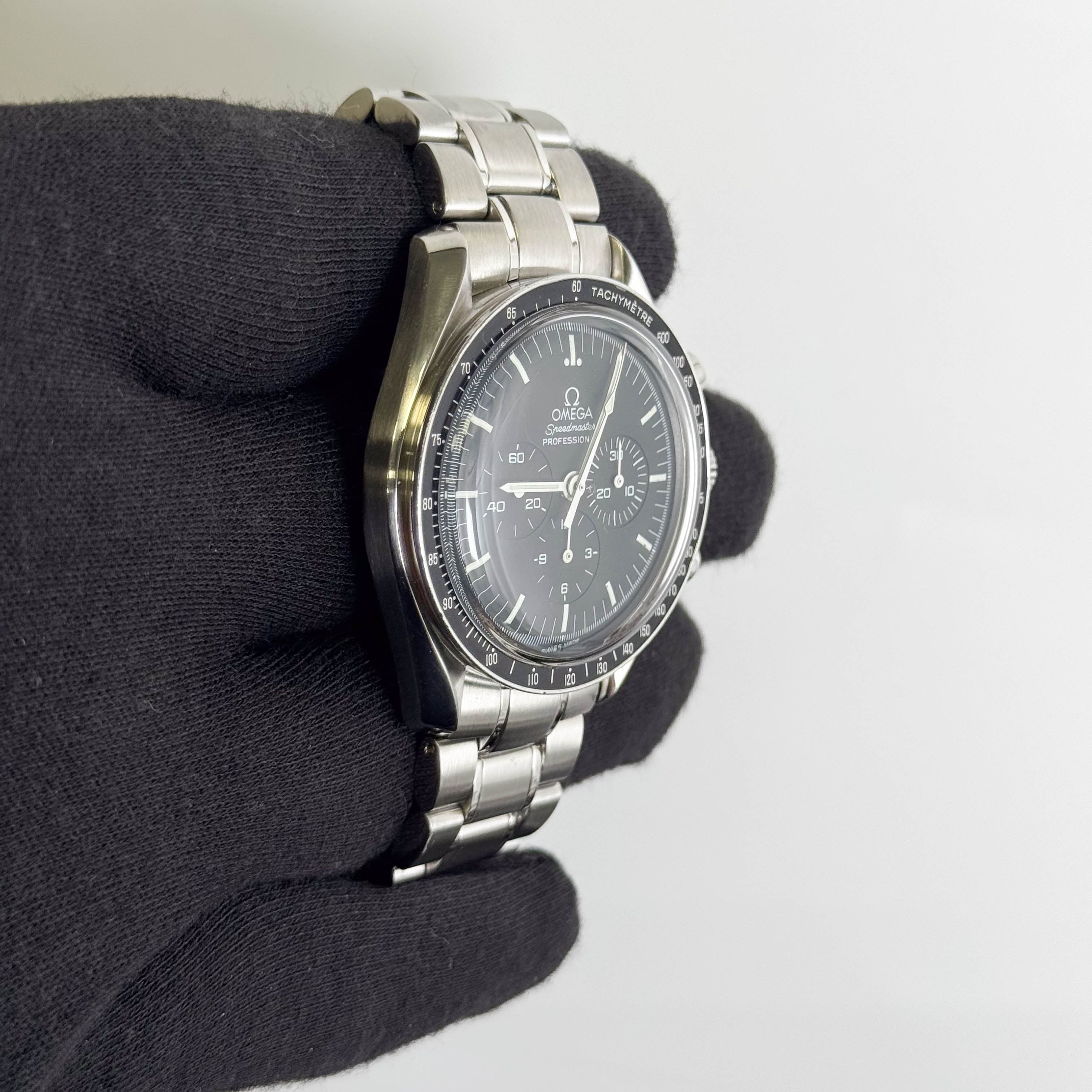 Omega Speedmaster Moon 41mm Black Dial Watch Ref# 3572.50