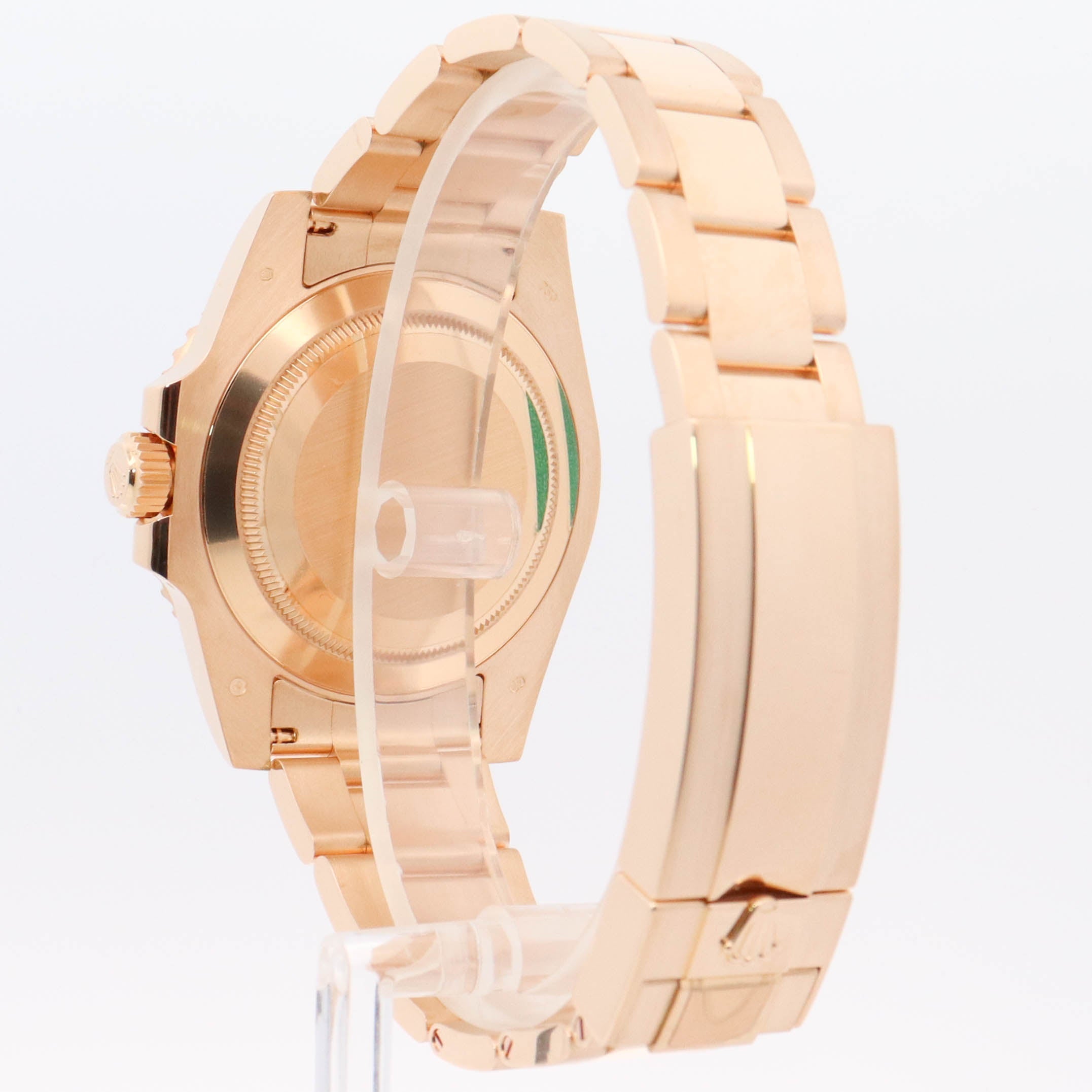 Rolex Submariner Yellow Gold 40mm Blue Dot Dial Watch Reference#: 116618LB - Happy Jewelers Fine Jewelry Lifetime Warranty