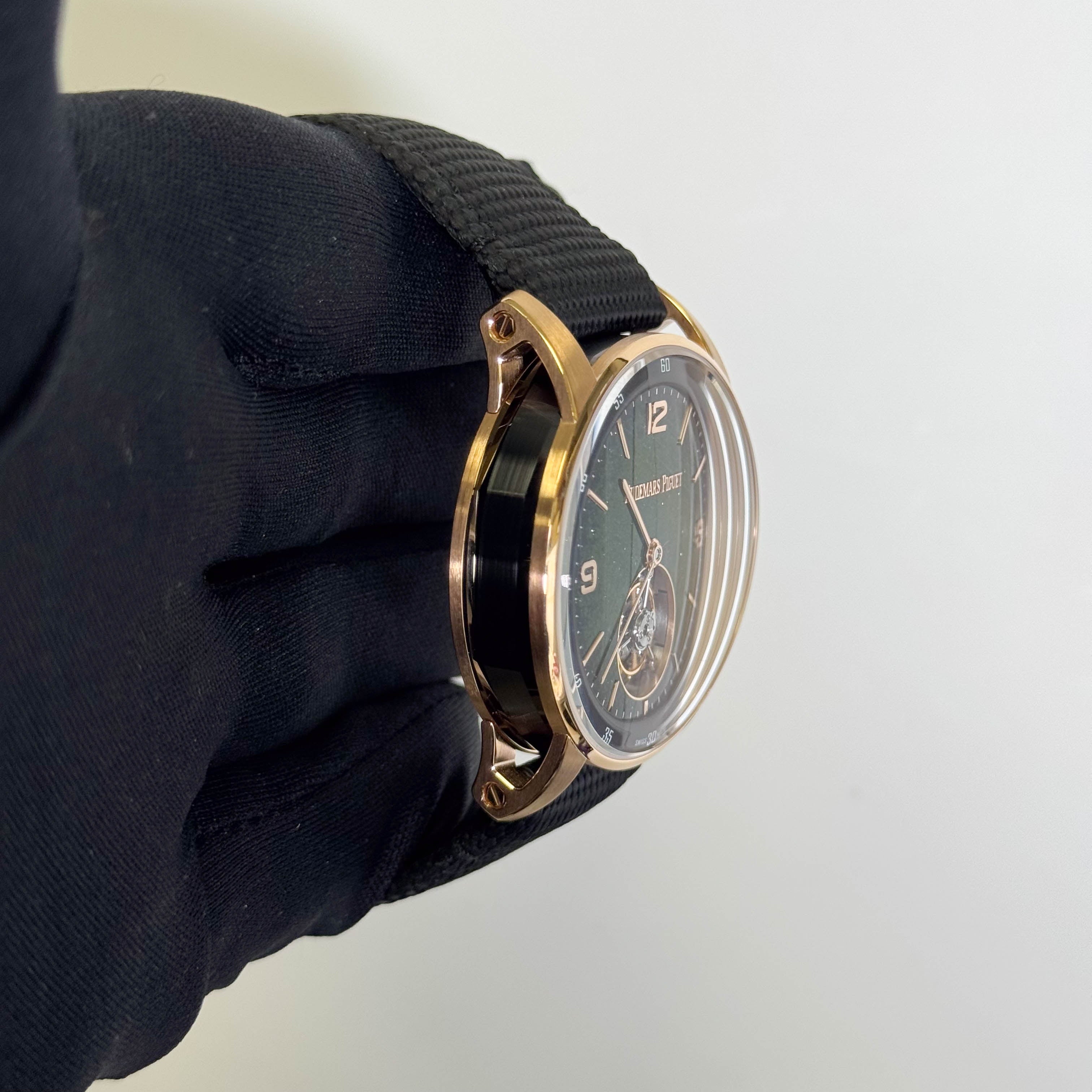 Audemars Piguet Code 11.59 41mm Green Dial Watch Ref# 26396NR.OO.D002KB.01