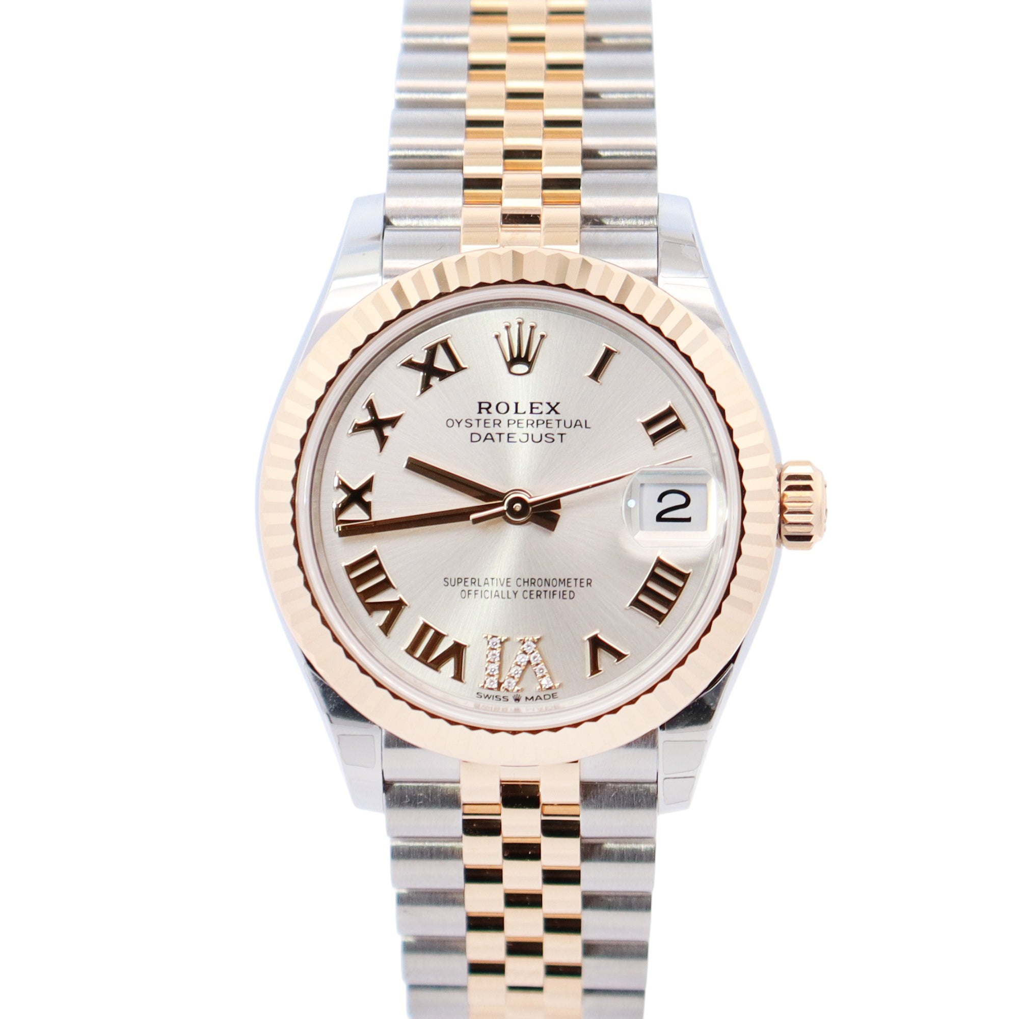 Rolex Datejust 31mm Silver Dial Watch Ref# 278273 - Happy Jewelers Fine Jewelry Lifetime Warranty