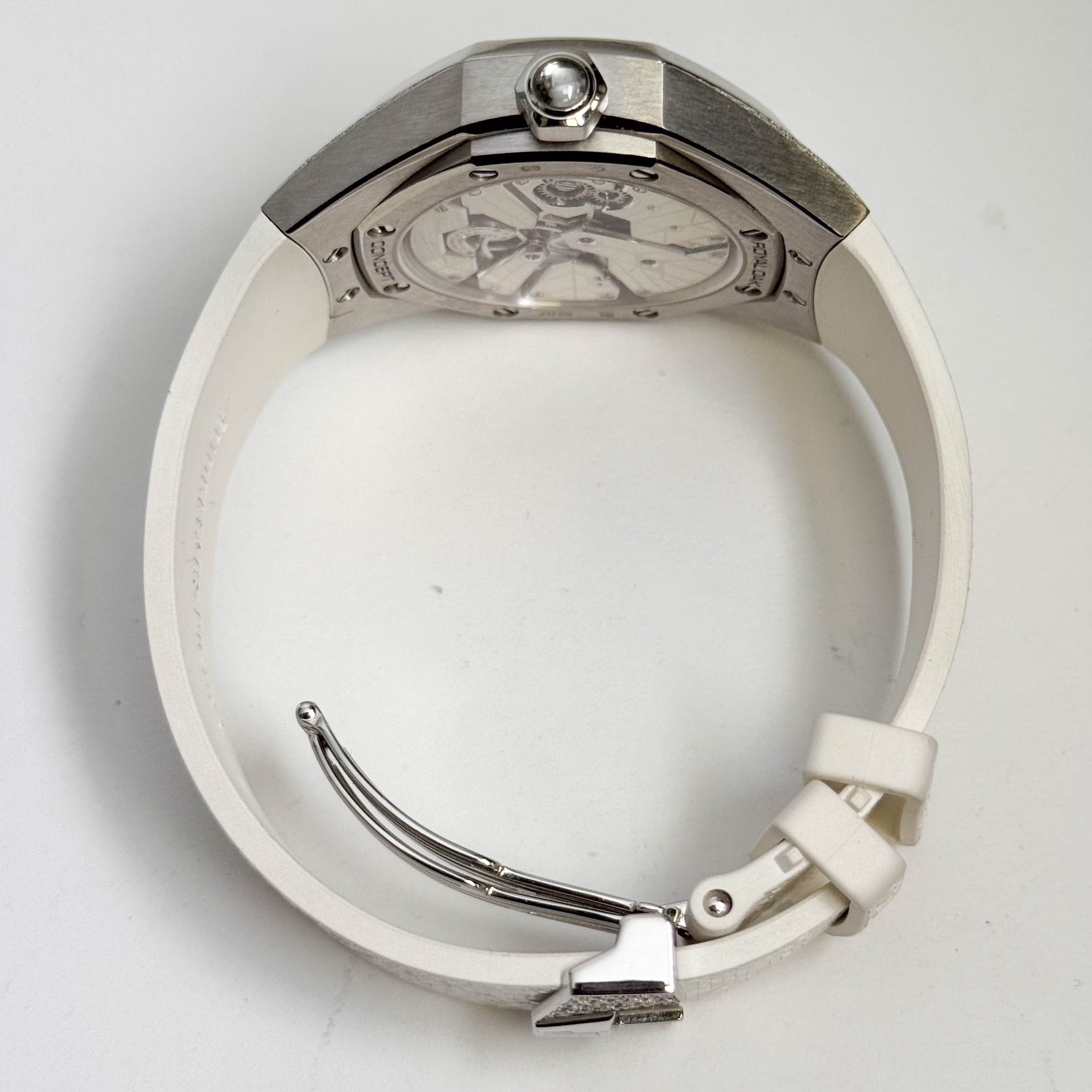 Audemars Piguet Royal Oak Concept Tourbillion 39mm Skeleton Dial Watch Ref# 26227BC.ZZ.D011CR.01 - Happy Jewelers Fine Jewelry Lifetime Warranty