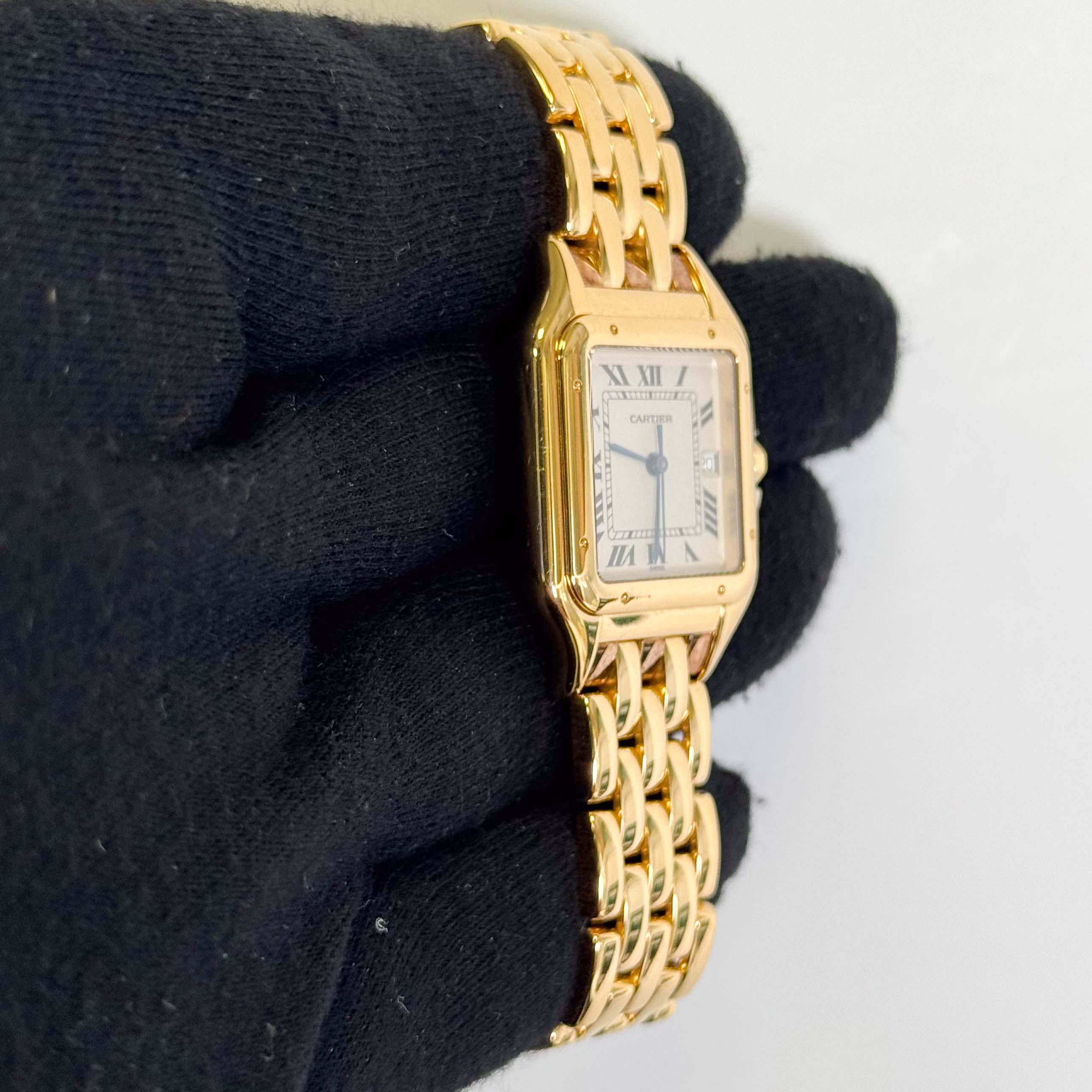 Cartier Panthere 29 x 37mm Ivory Dial Watch Ref# W25014B9 - Happy Jewelers Fine Jewelry Lifetime Warranty