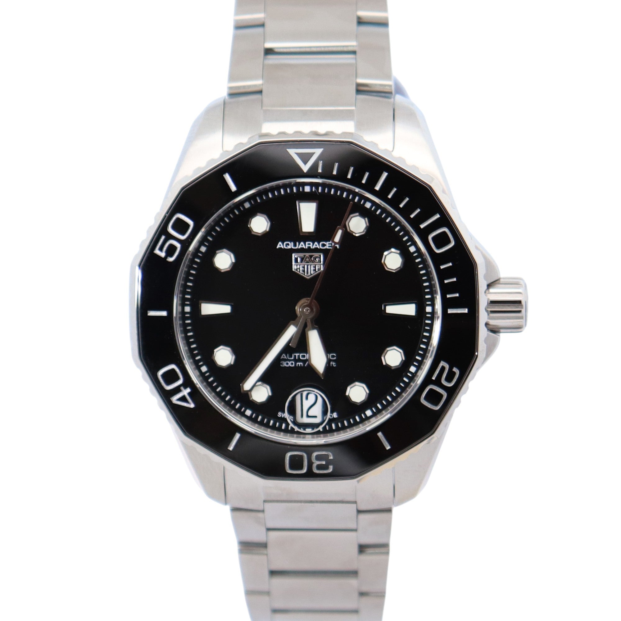 Tag Heuer Aquaracer 36mm Black Dial Watch Ref# WBP231D - Happy Jewelers Fine Jewelry Lifetime Warranty