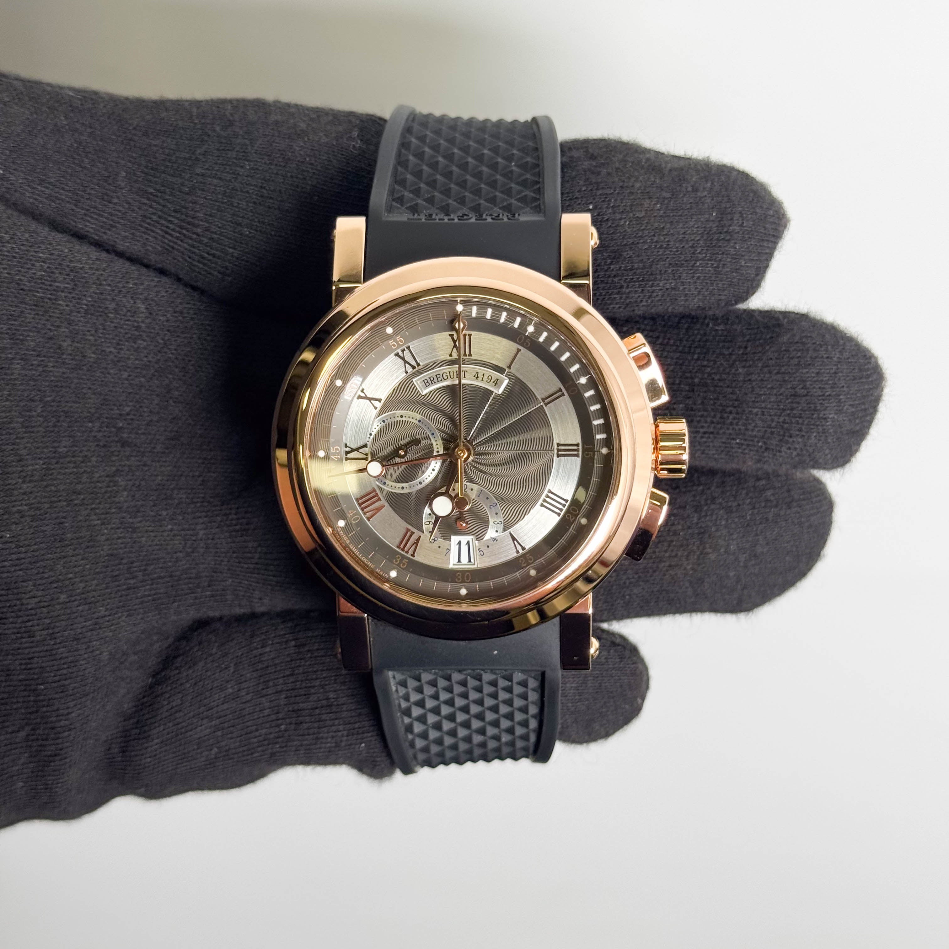 Breguet Marine 42mm Grey Dial Ref# 5827BRZ25ZU