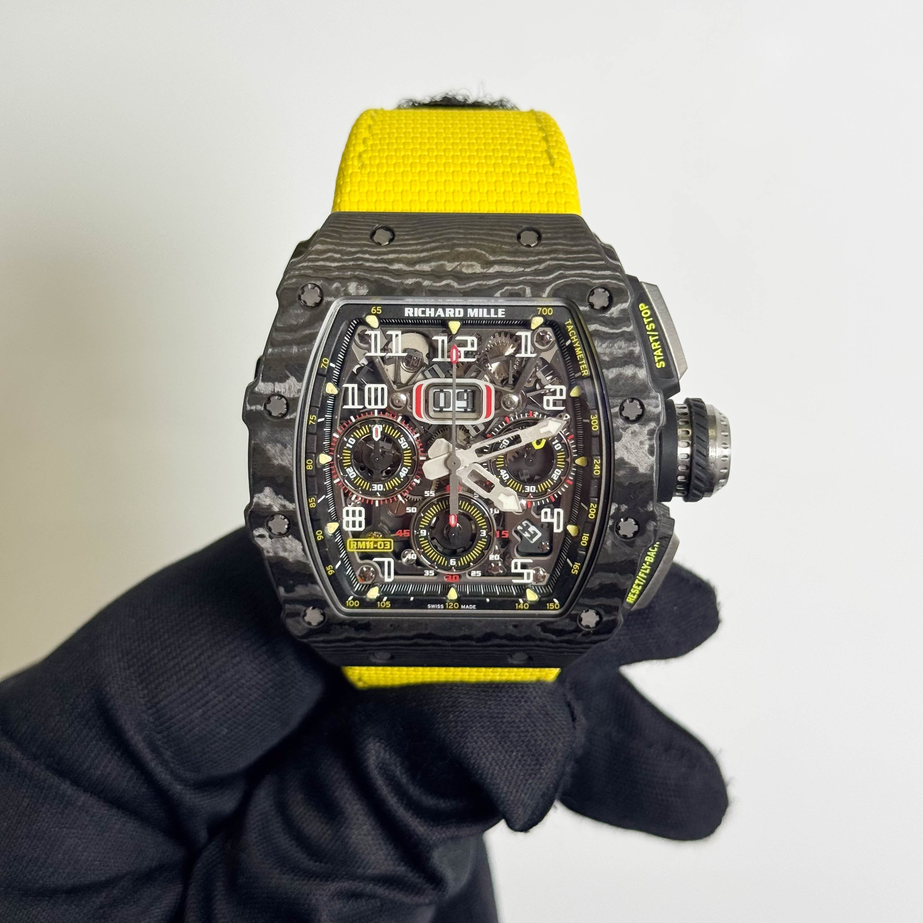 Richard Mille RM11-03 42mm Skeleton Chronograph Dial Ref# RM11-03 - Happy Jewelers Fine Jewelry Lifetime Warranty