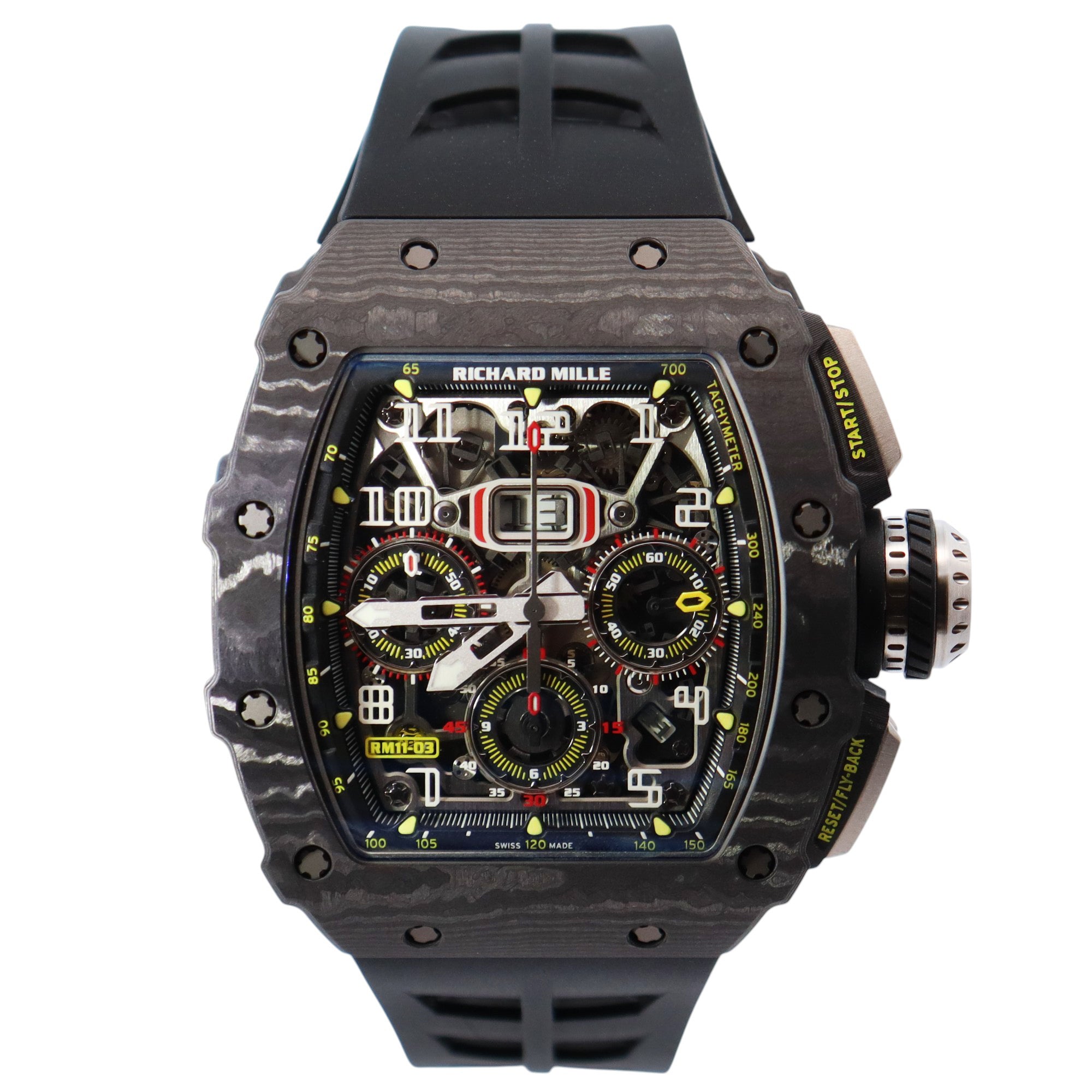 Richard Mille RM11-03 42mm Openwork Dial Watch Ref# RM11-03 - Happy Jewelers Fine Jewelry Lifetime Warranty