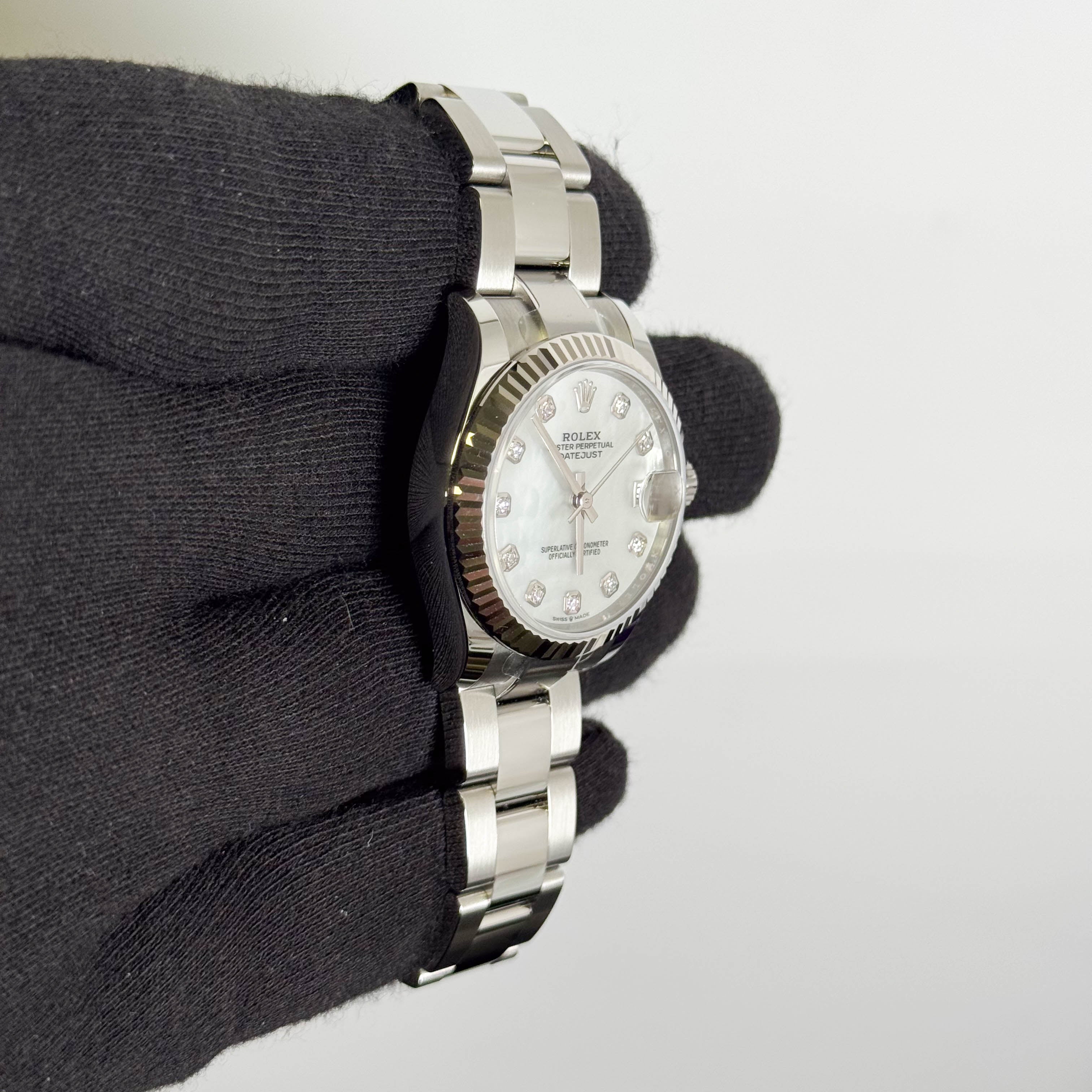 Rolex Datejust 31mm Pink Dial Watch Ref# 278274