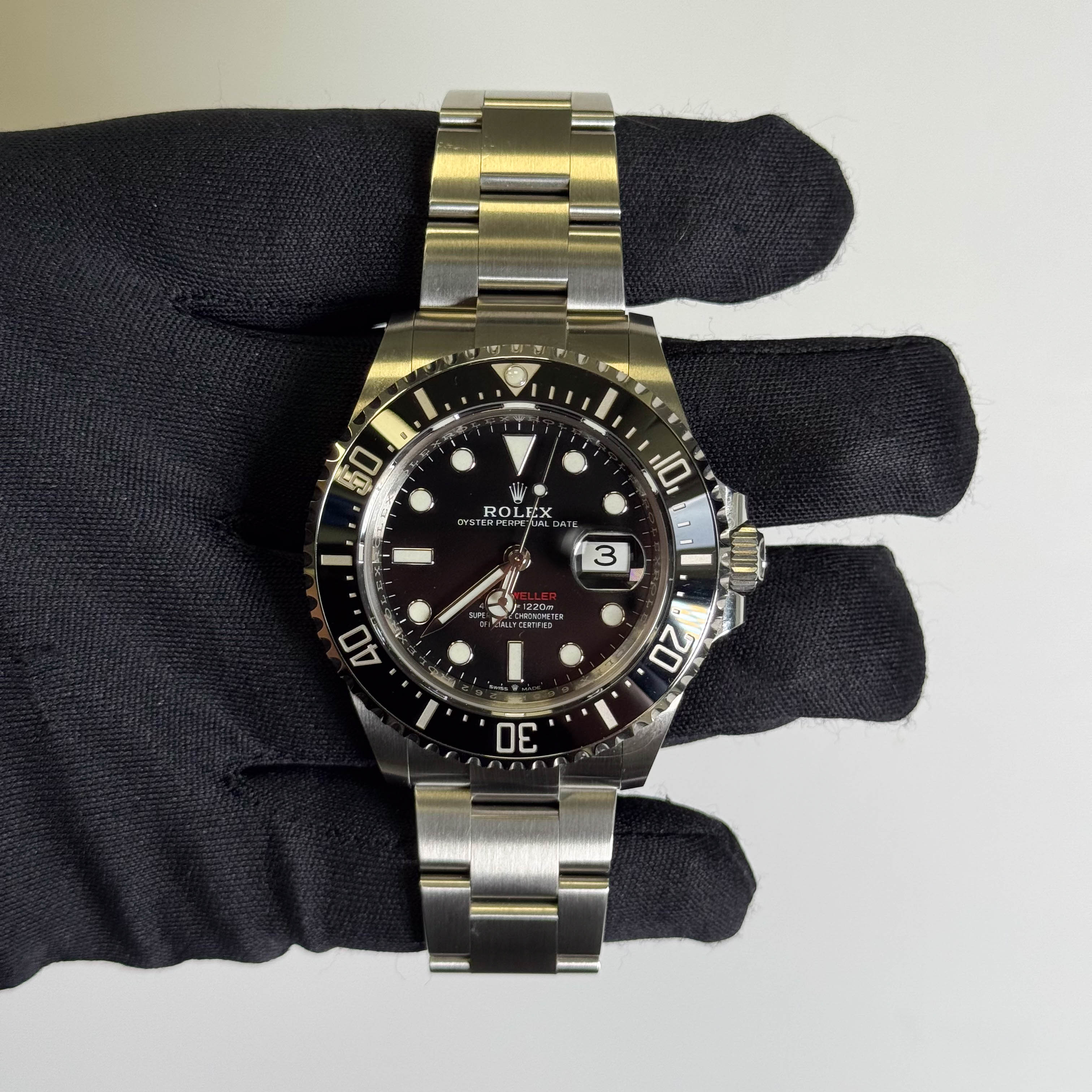Rolex Sea-Dweller 43mm Black Dial Watch Ref# 126600
