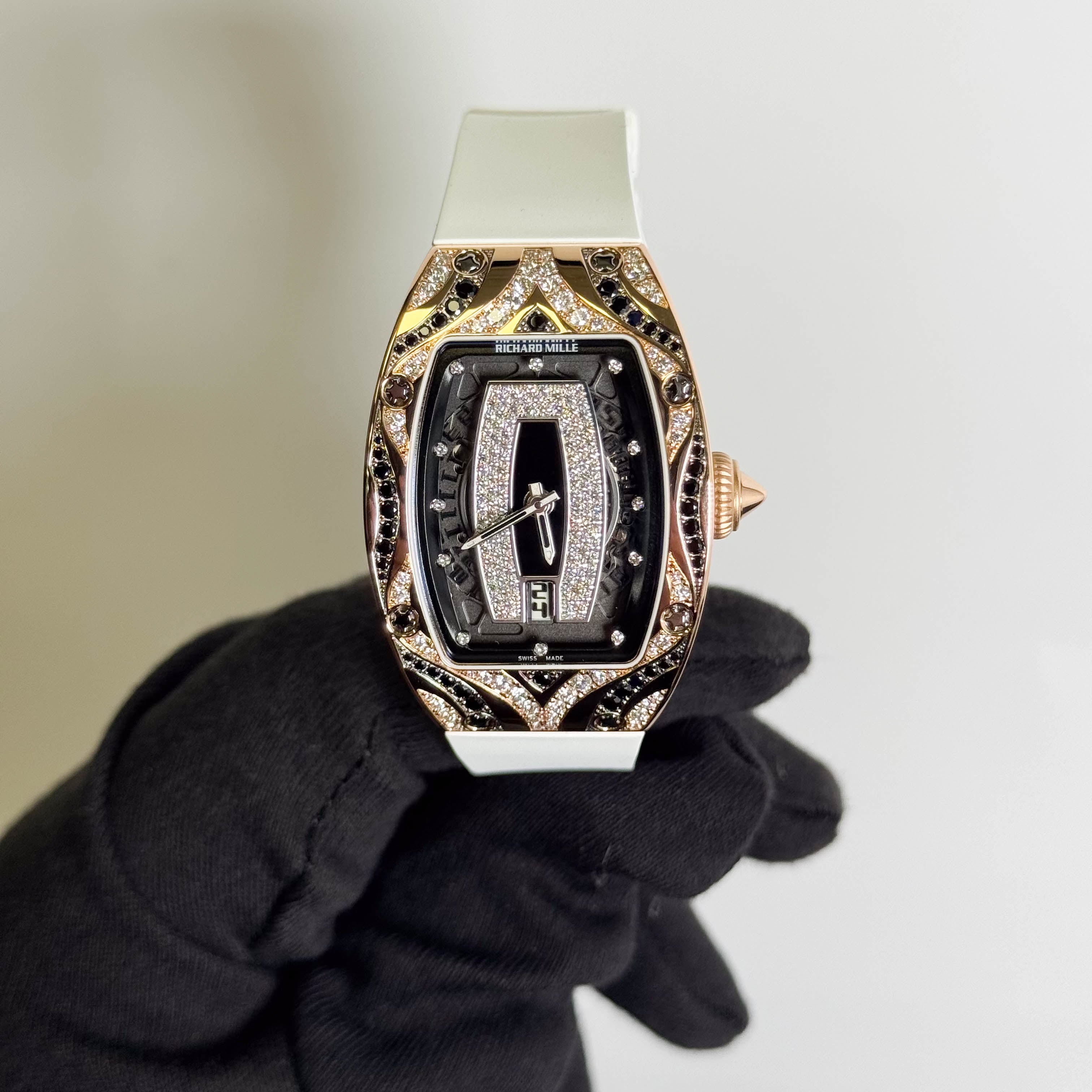 Richard Mille RM007 Ladies 45 x31mm Skeleton Dial Watch Ref# RM007