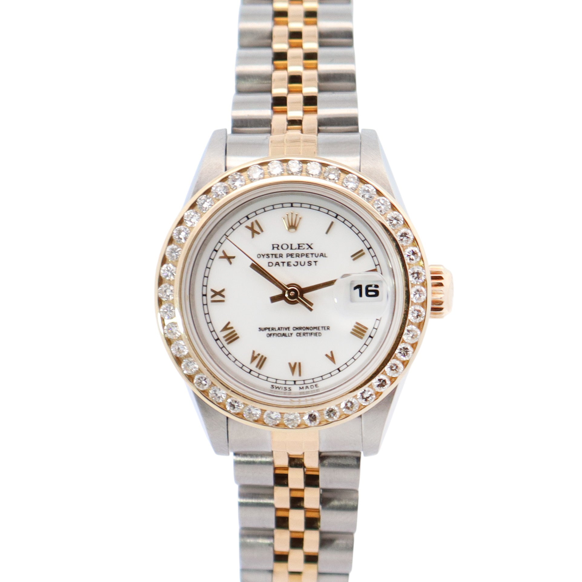 Rolex Datejust 26mm White Dial Watch Ref# 69173 - Happy Jewelers Fine Jewelry Lifetime Warranty