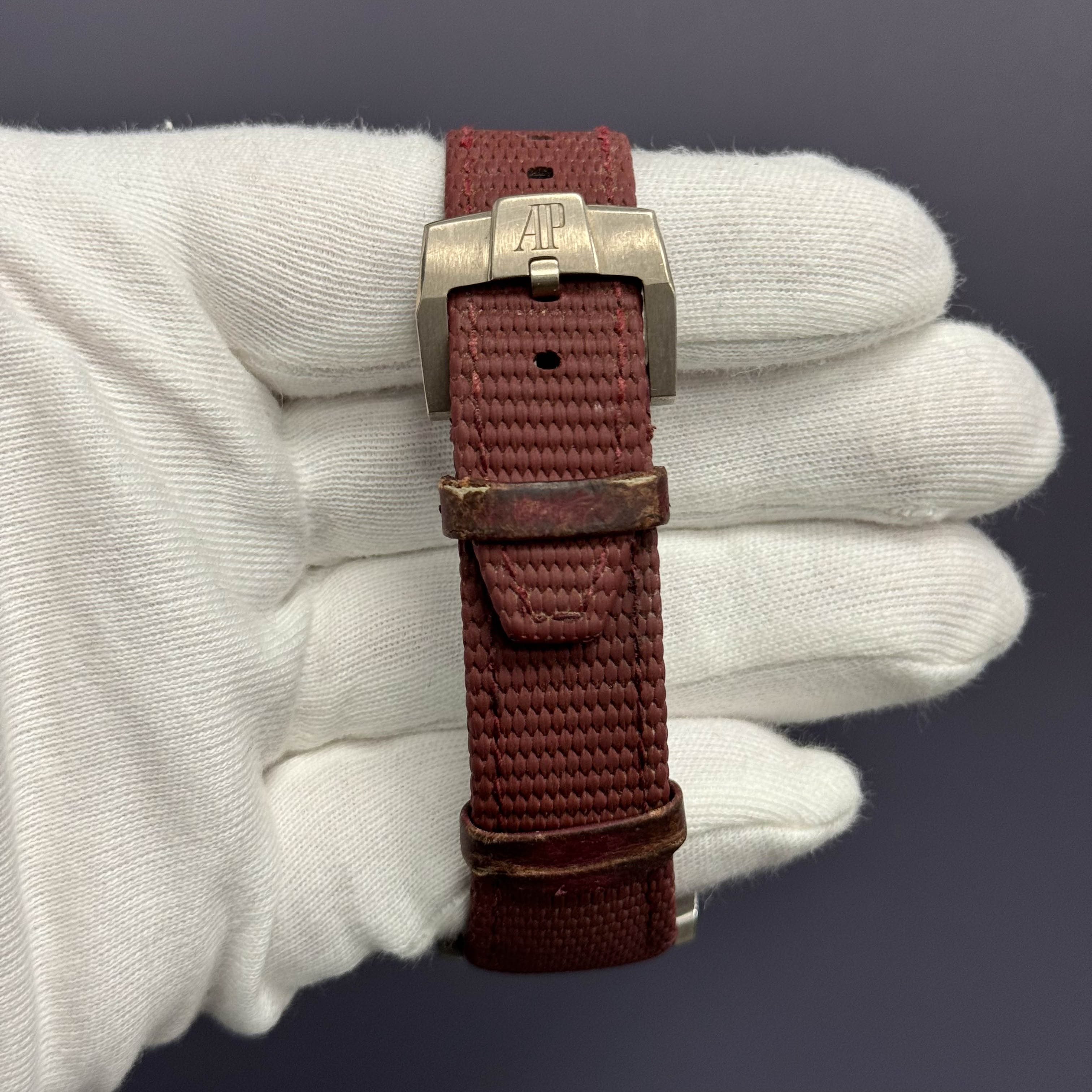 Audemars Piguet Code 11.59 41mm Burgundy Dial Watch Ref# 15210BC.OO.A500KB.01 - Happy Jewelers Fine Jewelry Lifetime Warranty