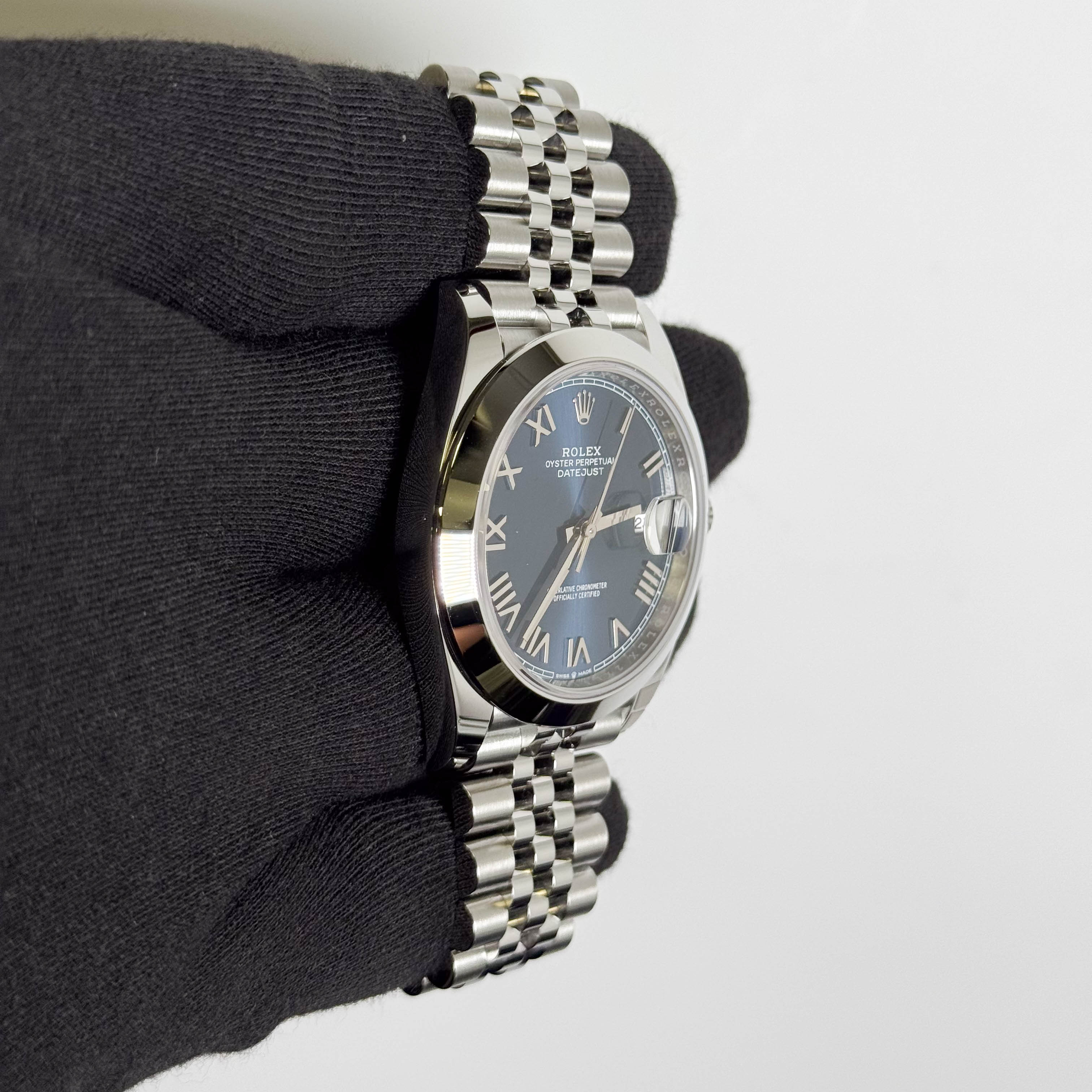 Rolex Datejust 41mm Blue Dial Watch Ref# 126300