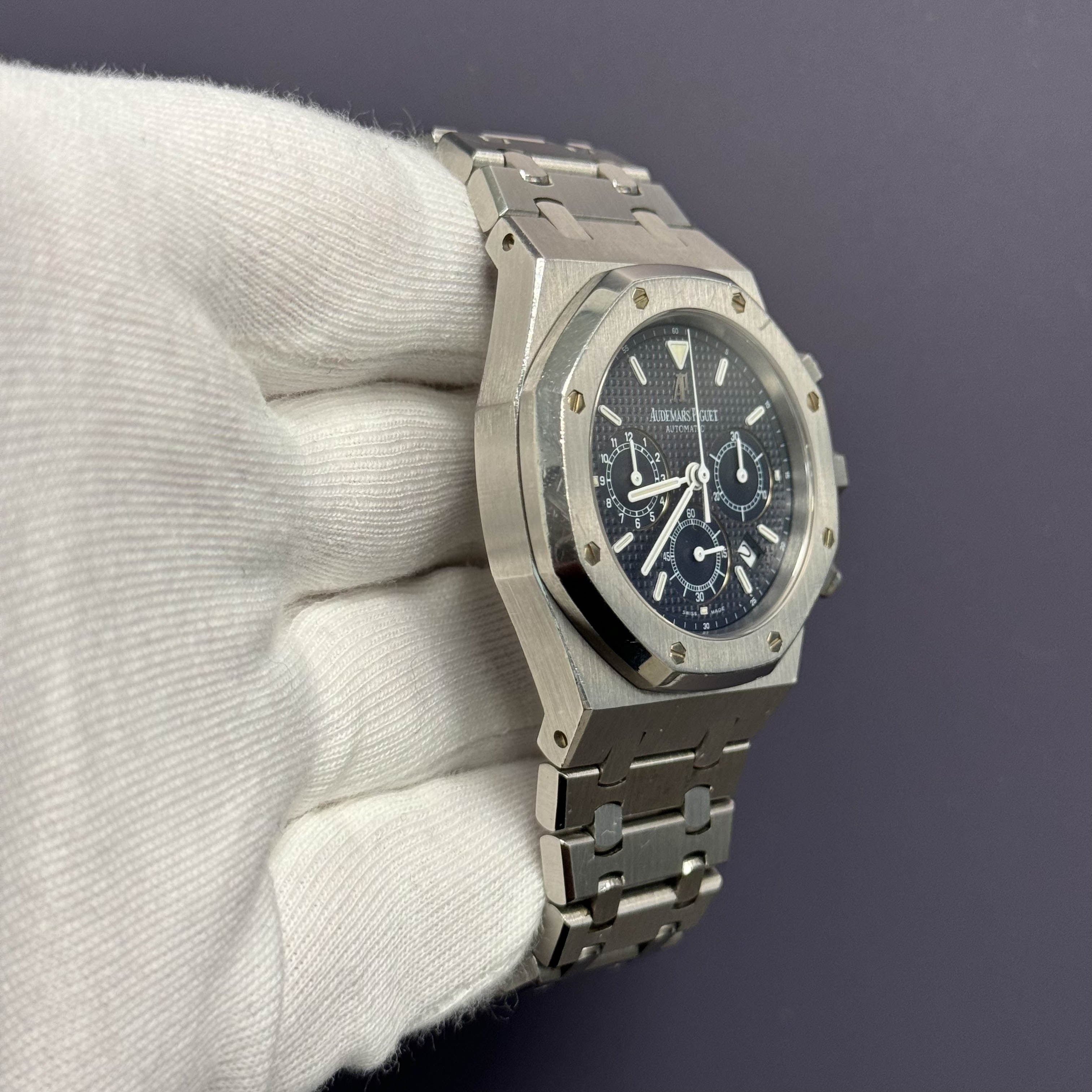 Audemars Piguet Royal Oak 39mm Black Dial Ref# 25860ST.OO.1110ST.03 - Happy Jewelers Fine Jewelry Lifetime Warranty