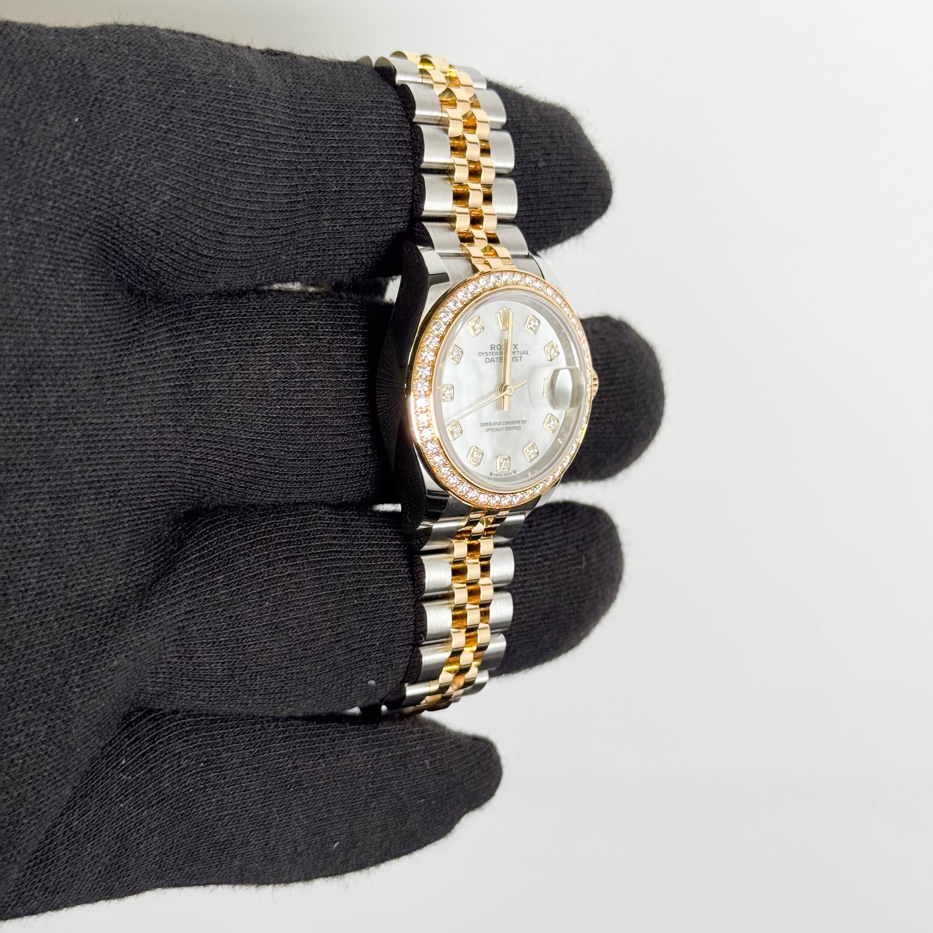Rolex Datejust 31mm Mother Of Pearl Dial Watch Ref # 279383RBR