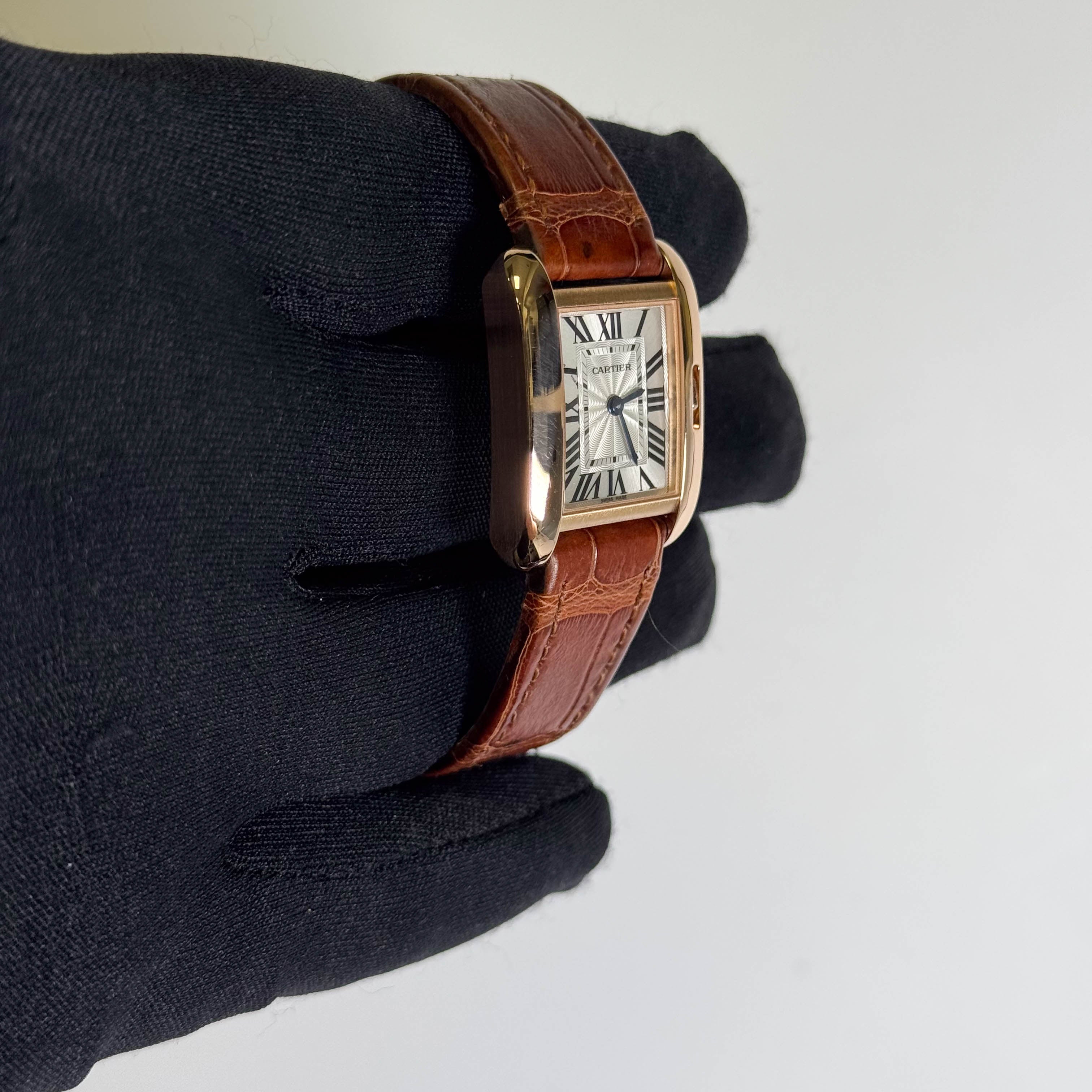 Cartier Tank 30mm Silver Dial Watch Ref# W5310027