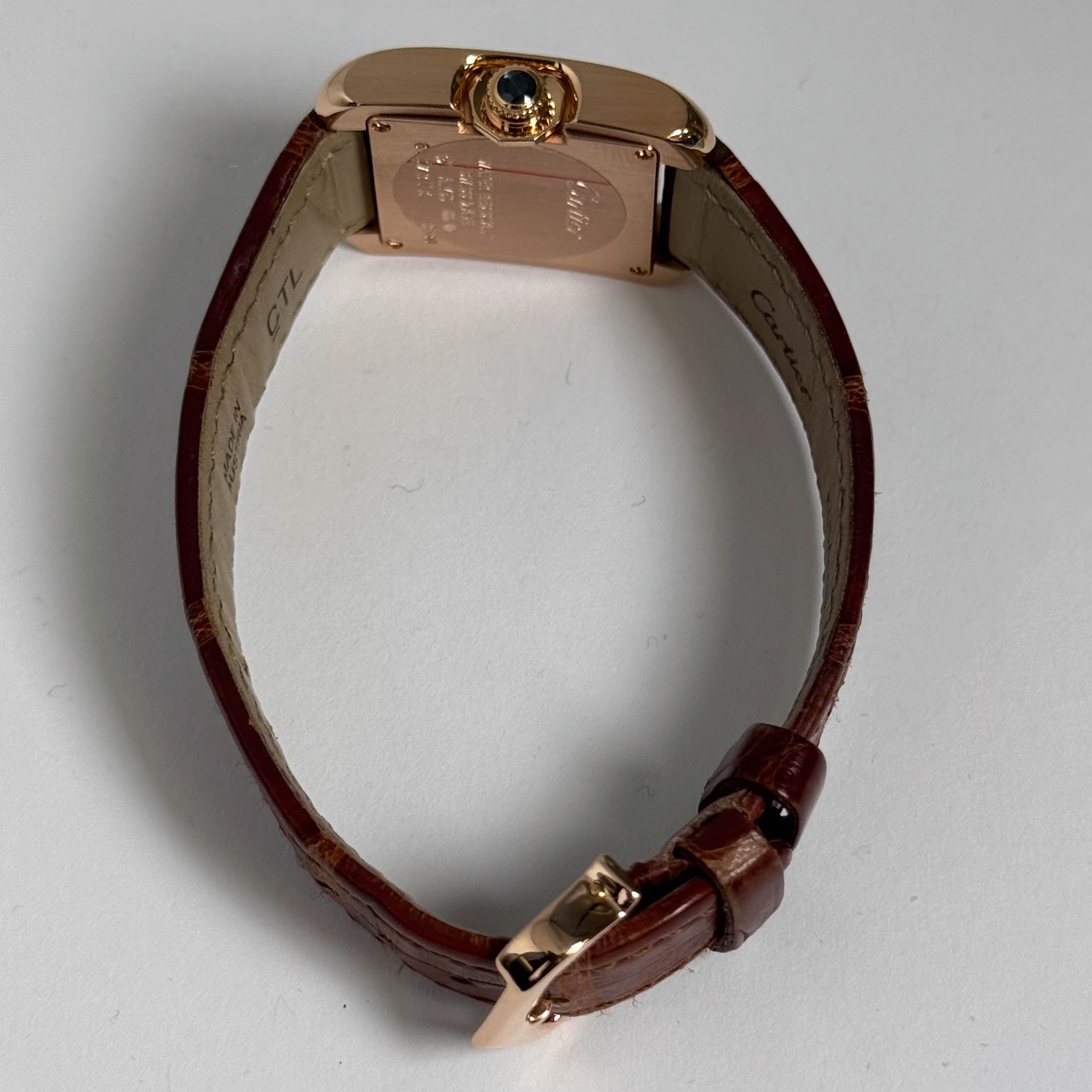 Cartier Tank 30mm Silver Dial Watch Ref# W5310027