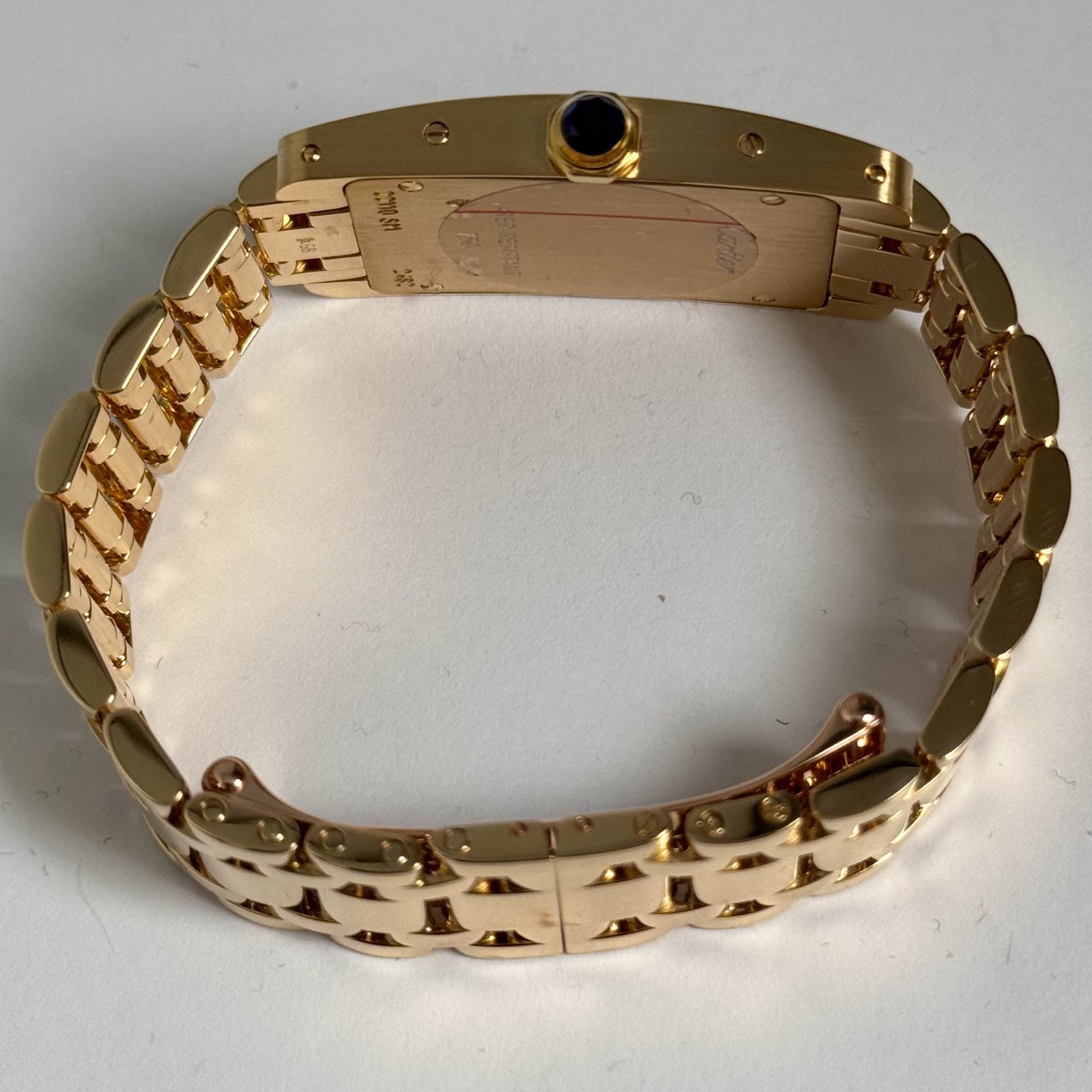 Cartier Tank 19mm White Dial Watch Ref# W26015K2