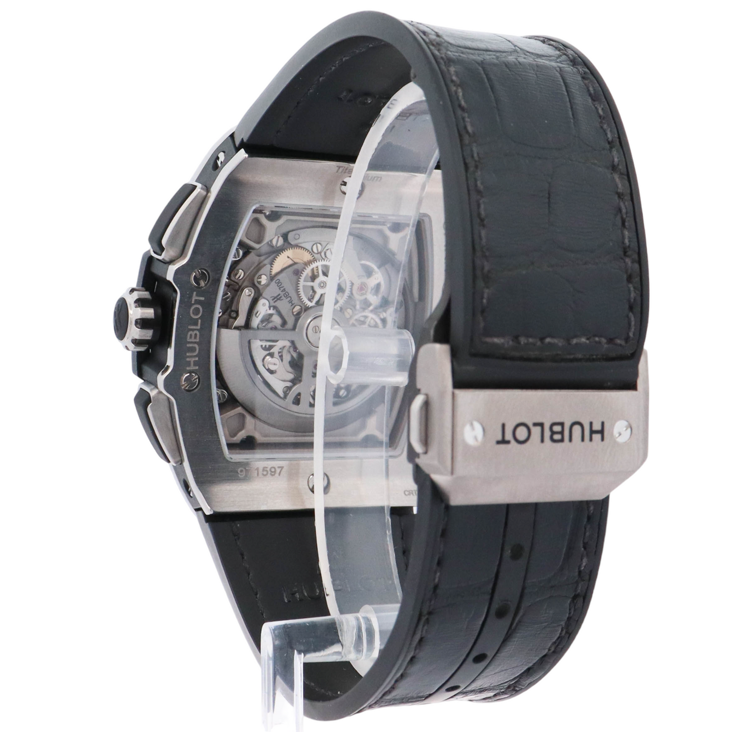 Hublot Spirit of Big Bang Stainless Steel 45mm Skeleton Dial Watch Ref# 601.NM.0173.LR - Happy Jewelers Fine Jewelry Lifetime Warranty