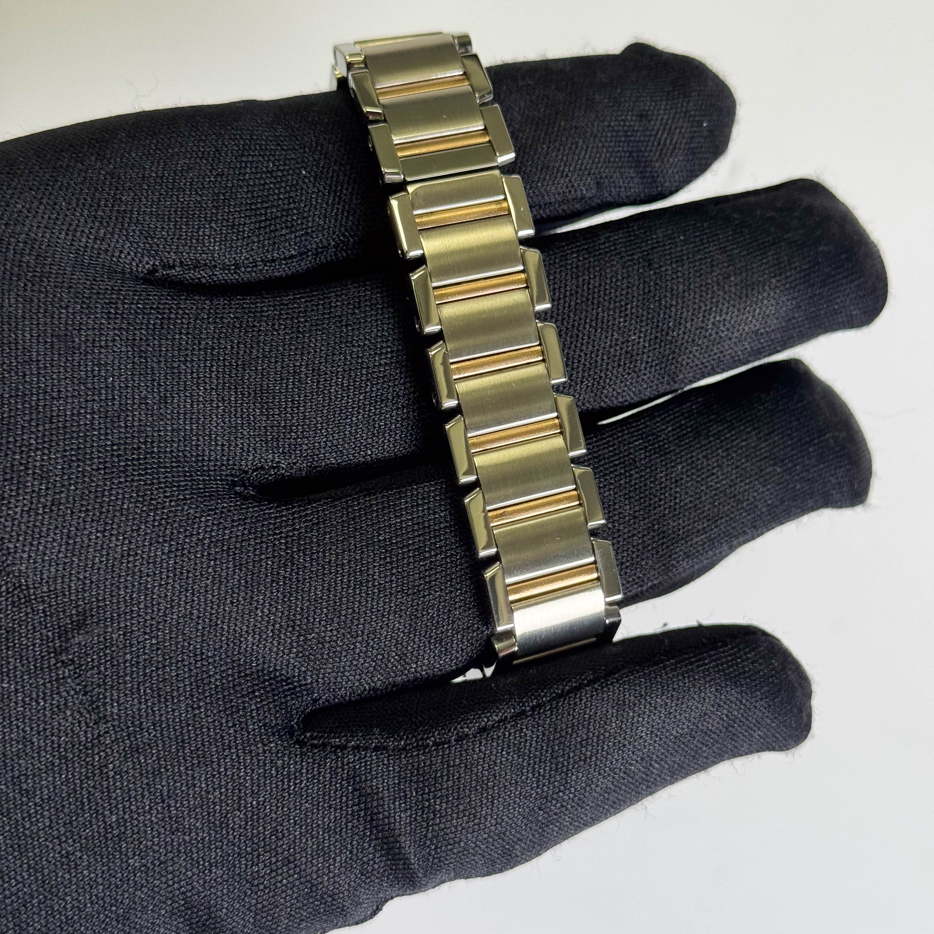 Cartier Tank 20mm White Dial Watch Ref# W51007Q4