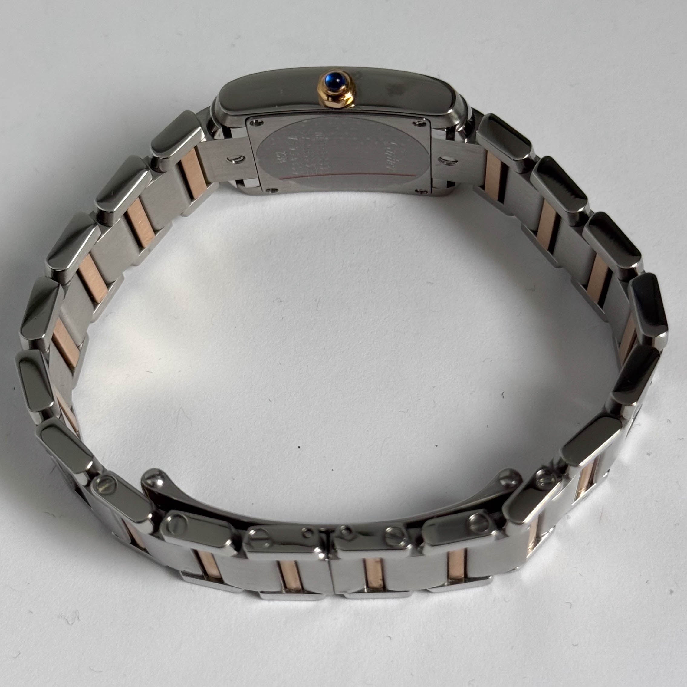 Cartier Tank 20mm White Dial Watch Ref# W51007Q4