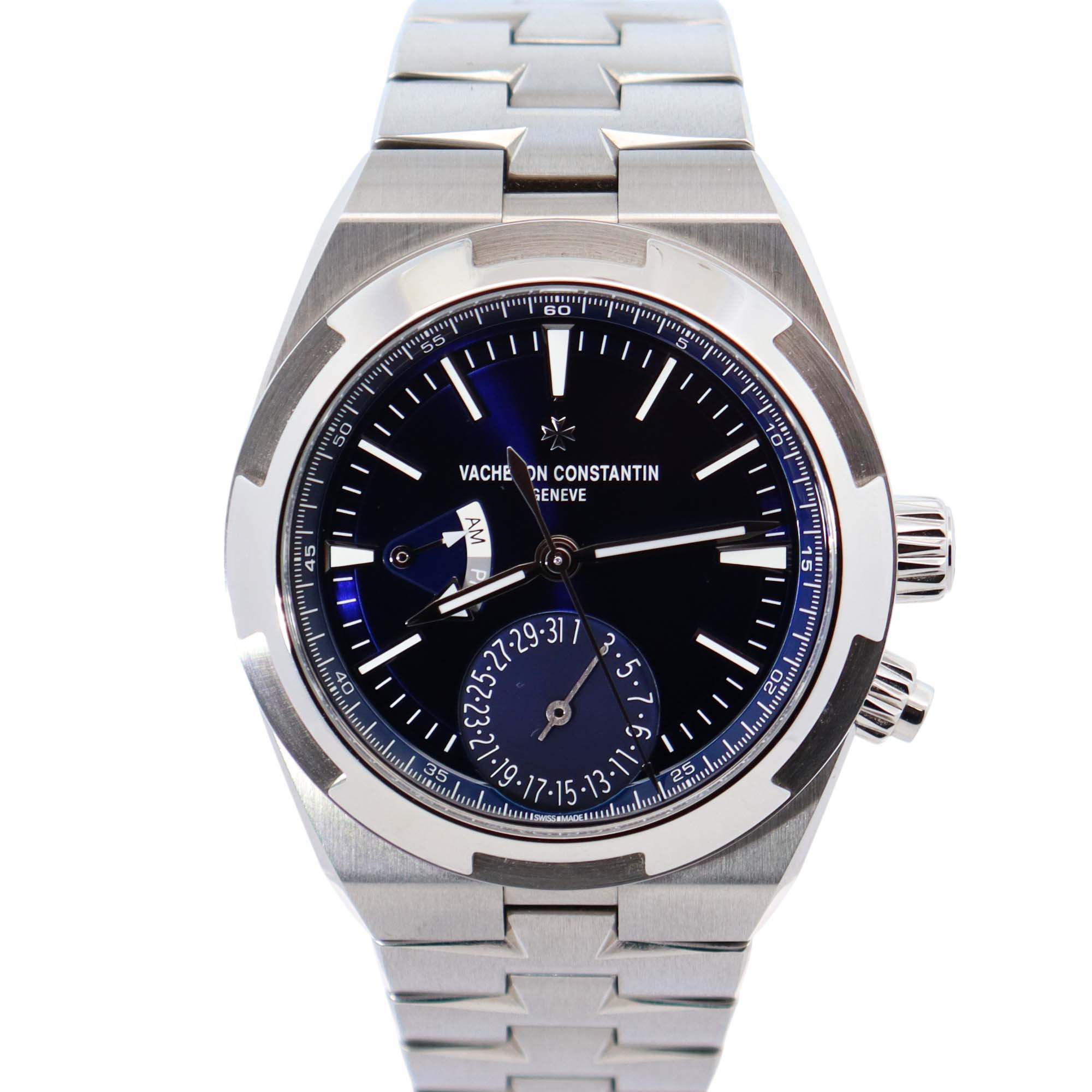 Vacheron Constantin Overseas 42.5mm Blue Dial Watch Ref# 7900V/110A-B334 - Happy Jewelers Fine Jewelry Lifetime Warranty